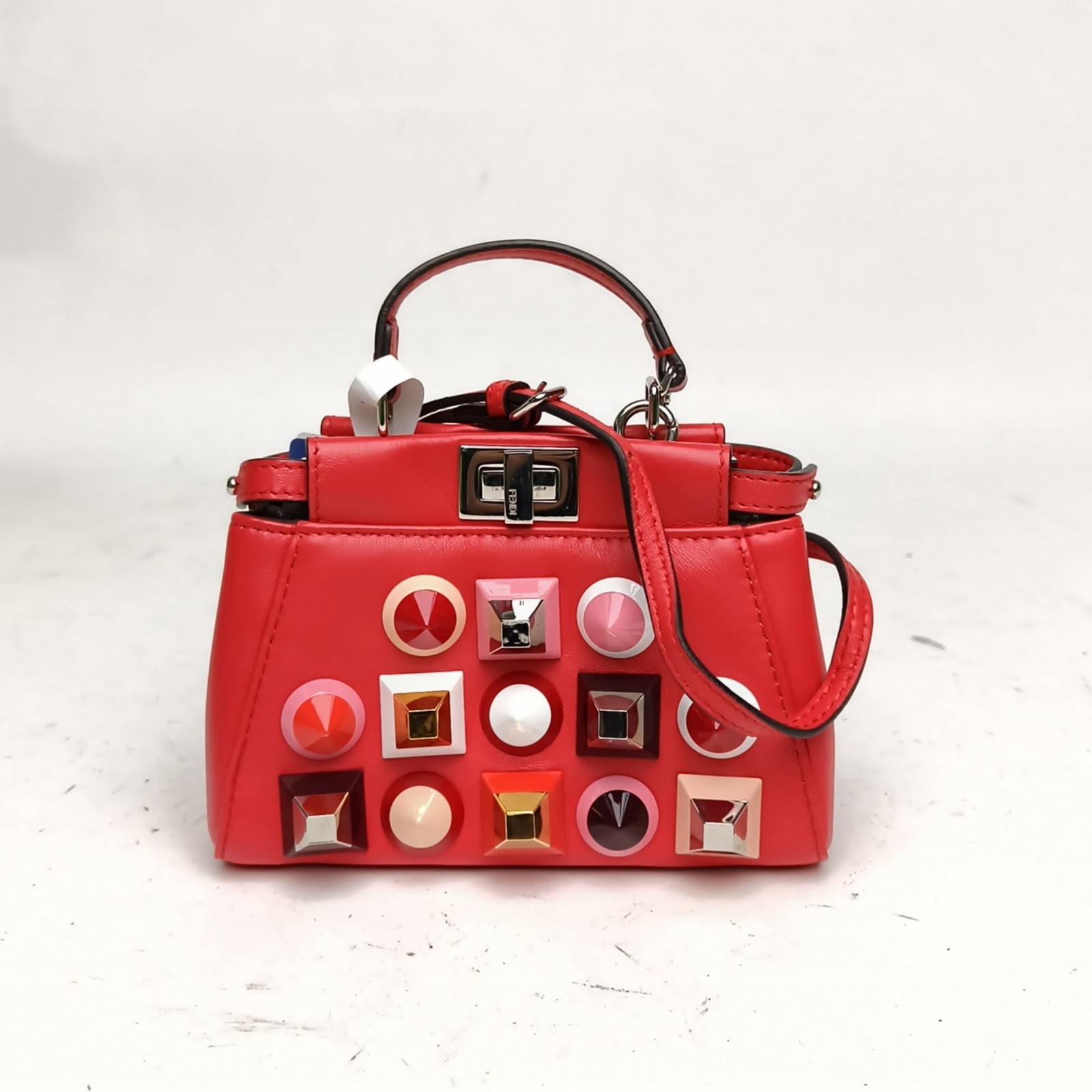 FENDI PEEKABOO MICRO Ultra Mini 15cm Shoulder Bag