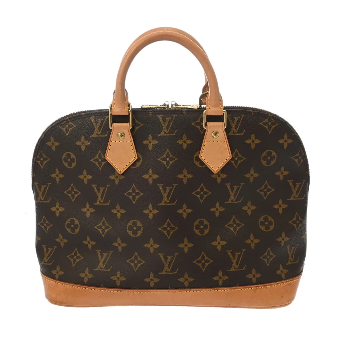 Louis Vuitton Alma M51130 Handbag Monogram Canvas Brown #WB5511