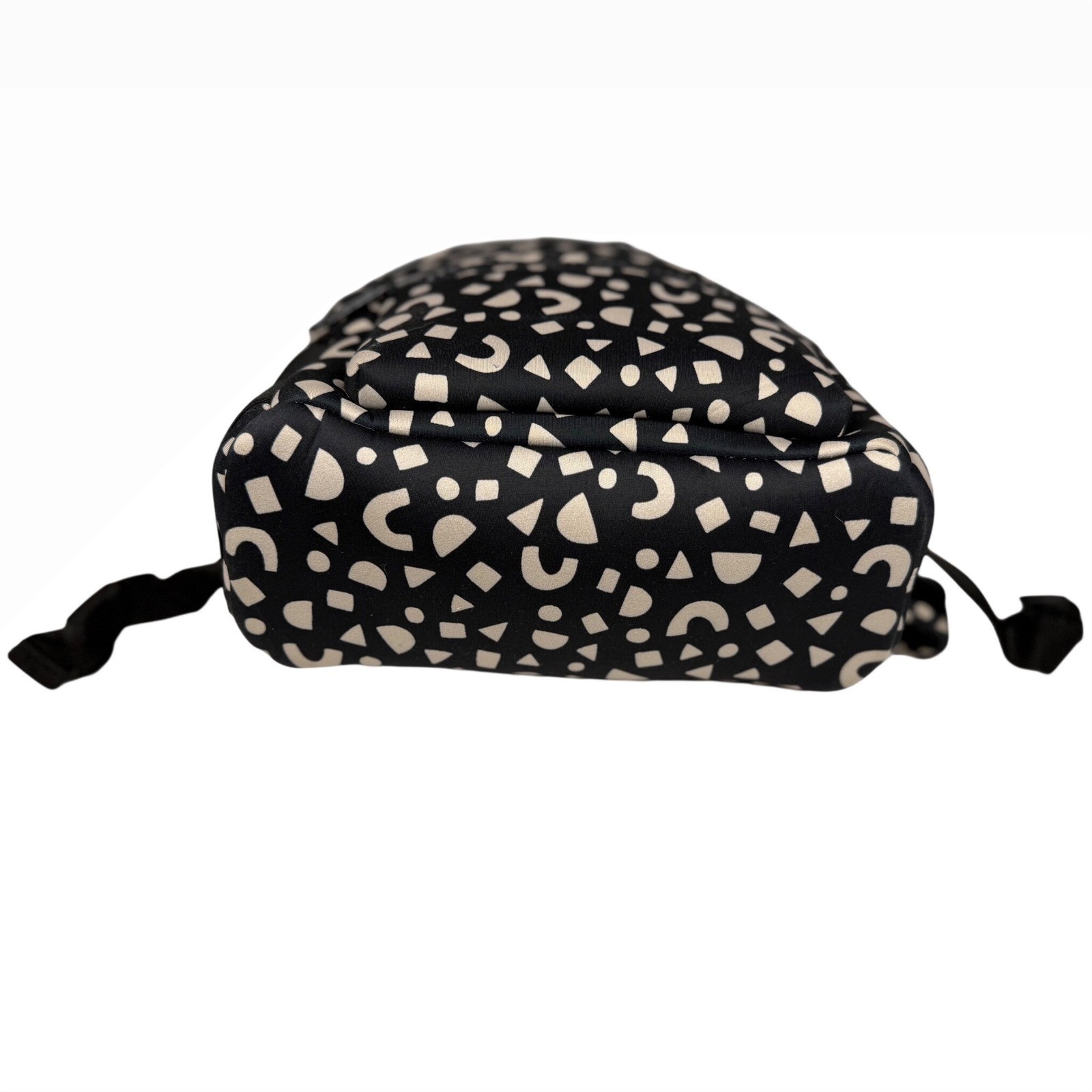 DAGNE DOVER Dagne Dakota Backpack Limited-Edition Block Party Print, Black/Cream
