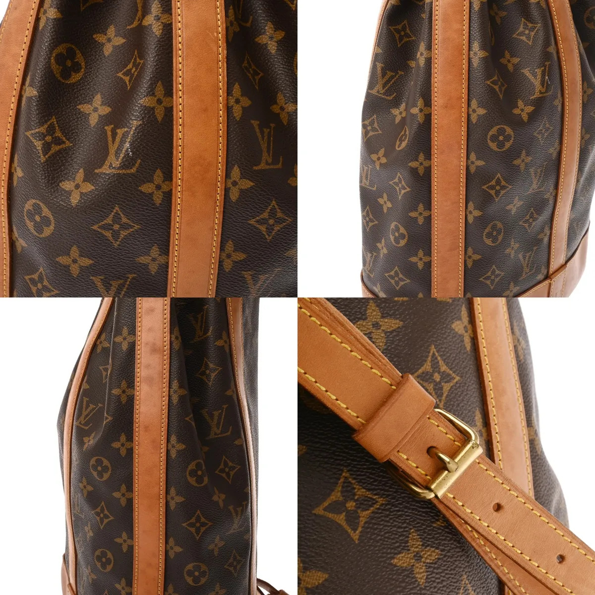 Louis Vuitton PM M42243 Shoulder Bag Monogram Canvas Brown #WB5519