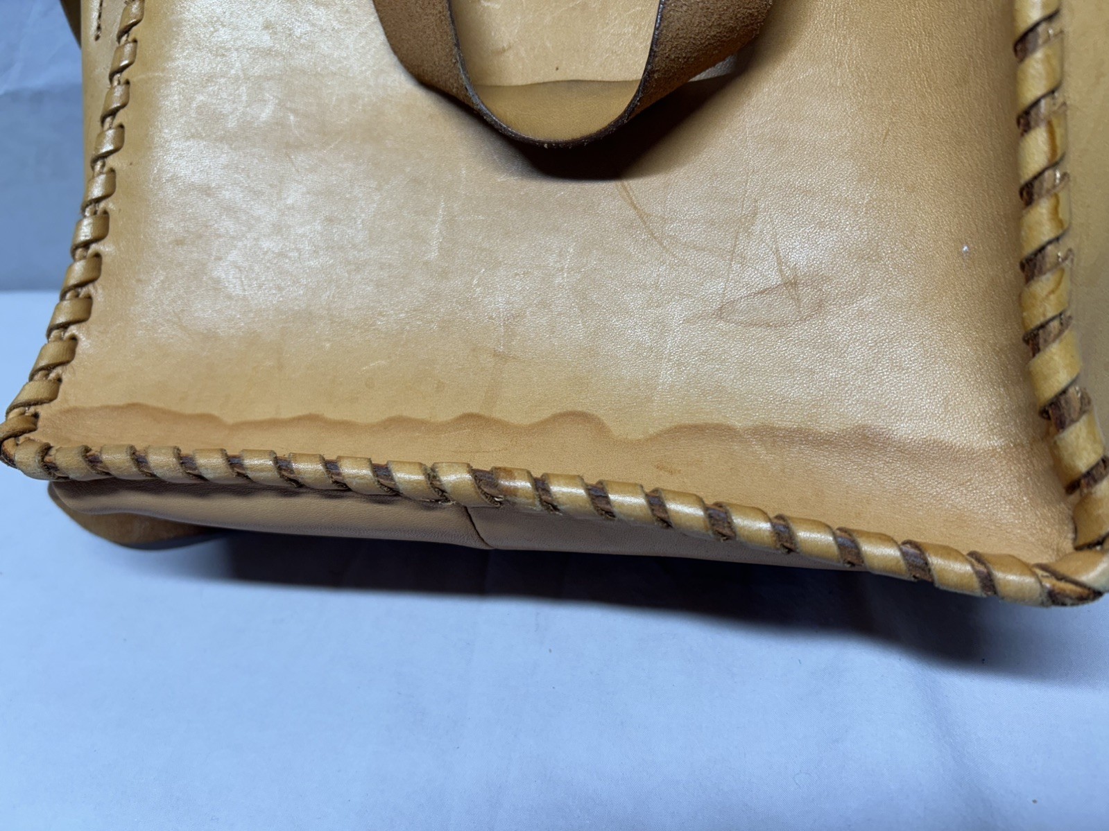 Madewell Tan Leather Bag Crossbody Square Brown