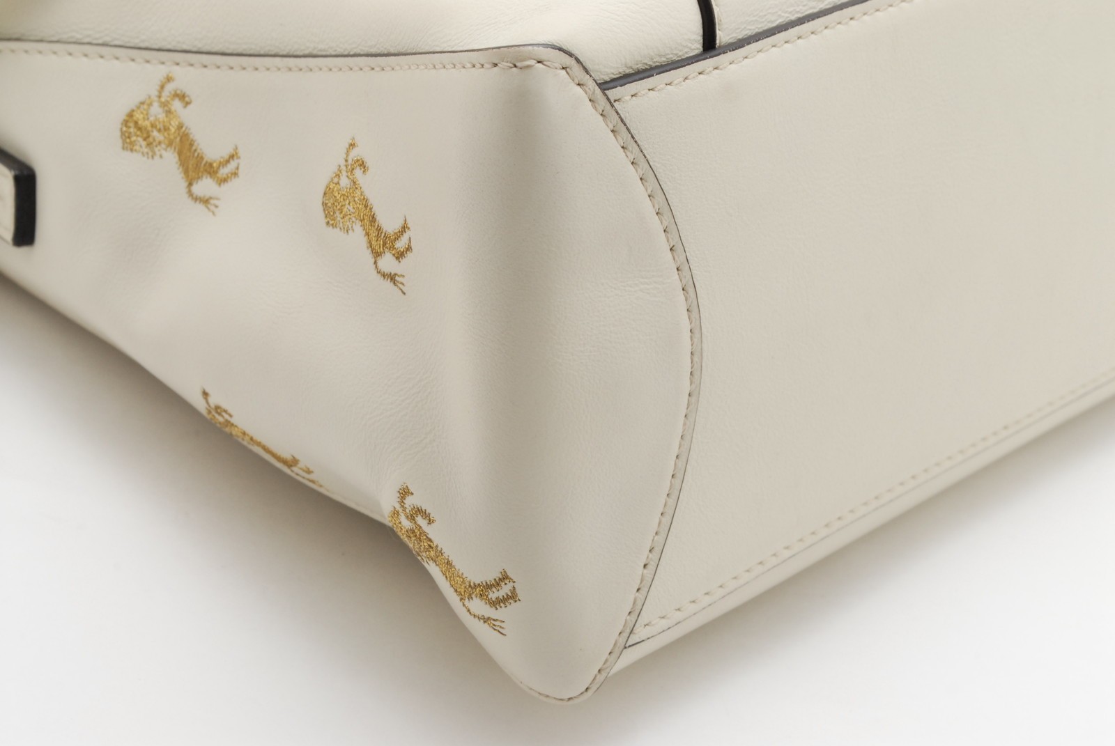 *Rare* Chloe Faye Day Hand Shoulder bag Little Horse Leather Ivory