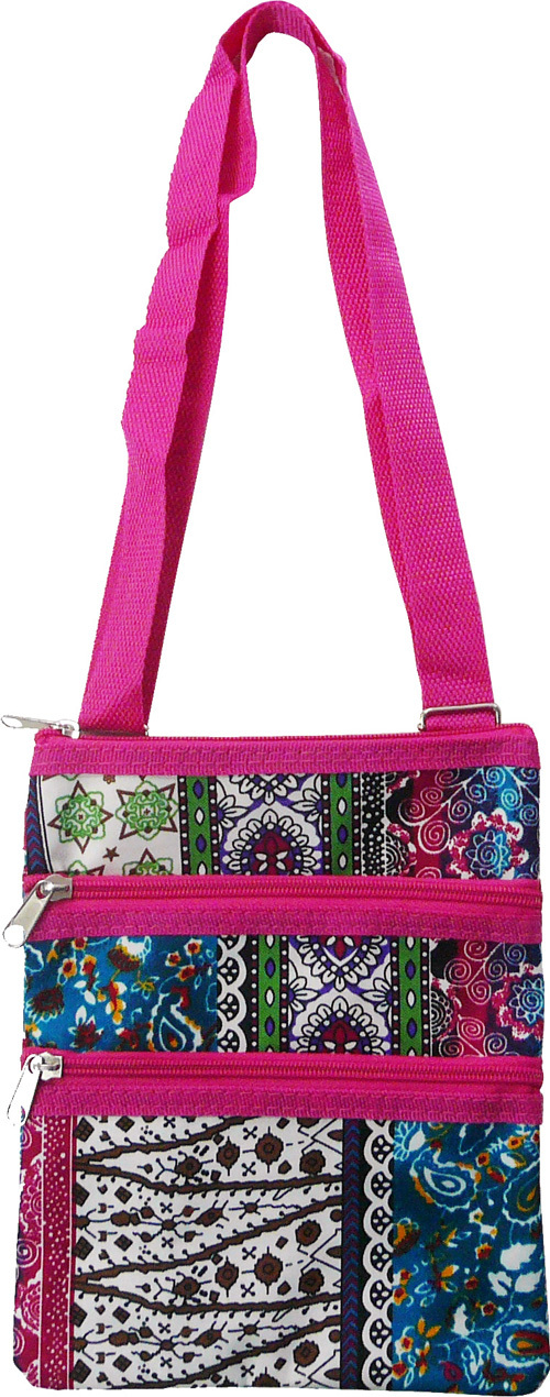 Women’s Fashion Print Messenger Cross-body Bag Purse Hipster Shoulder Bag