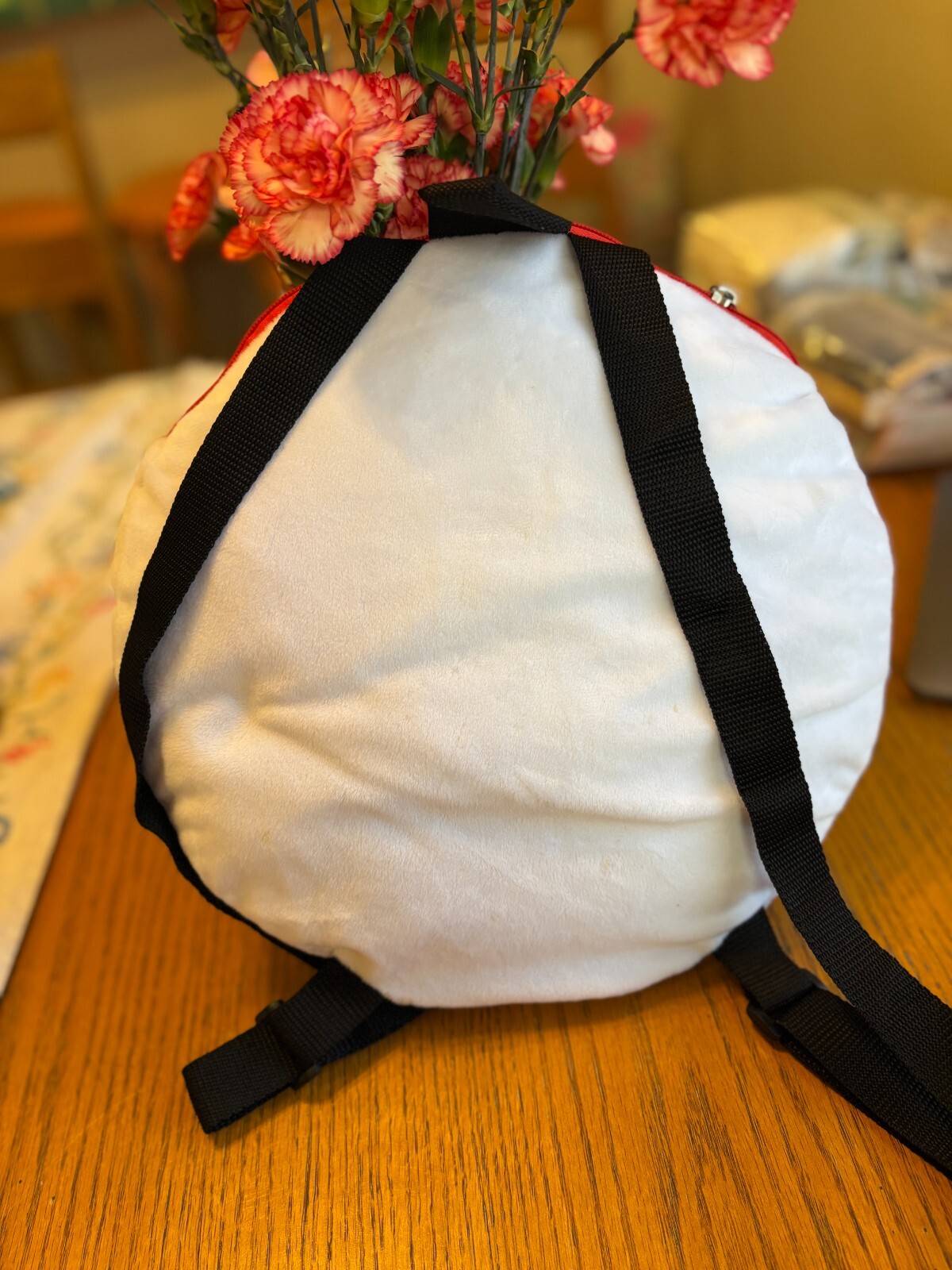 Poké Ball Plush Backpack – Pokémon Accessory – Adjustable Straps – Fab Starpoint