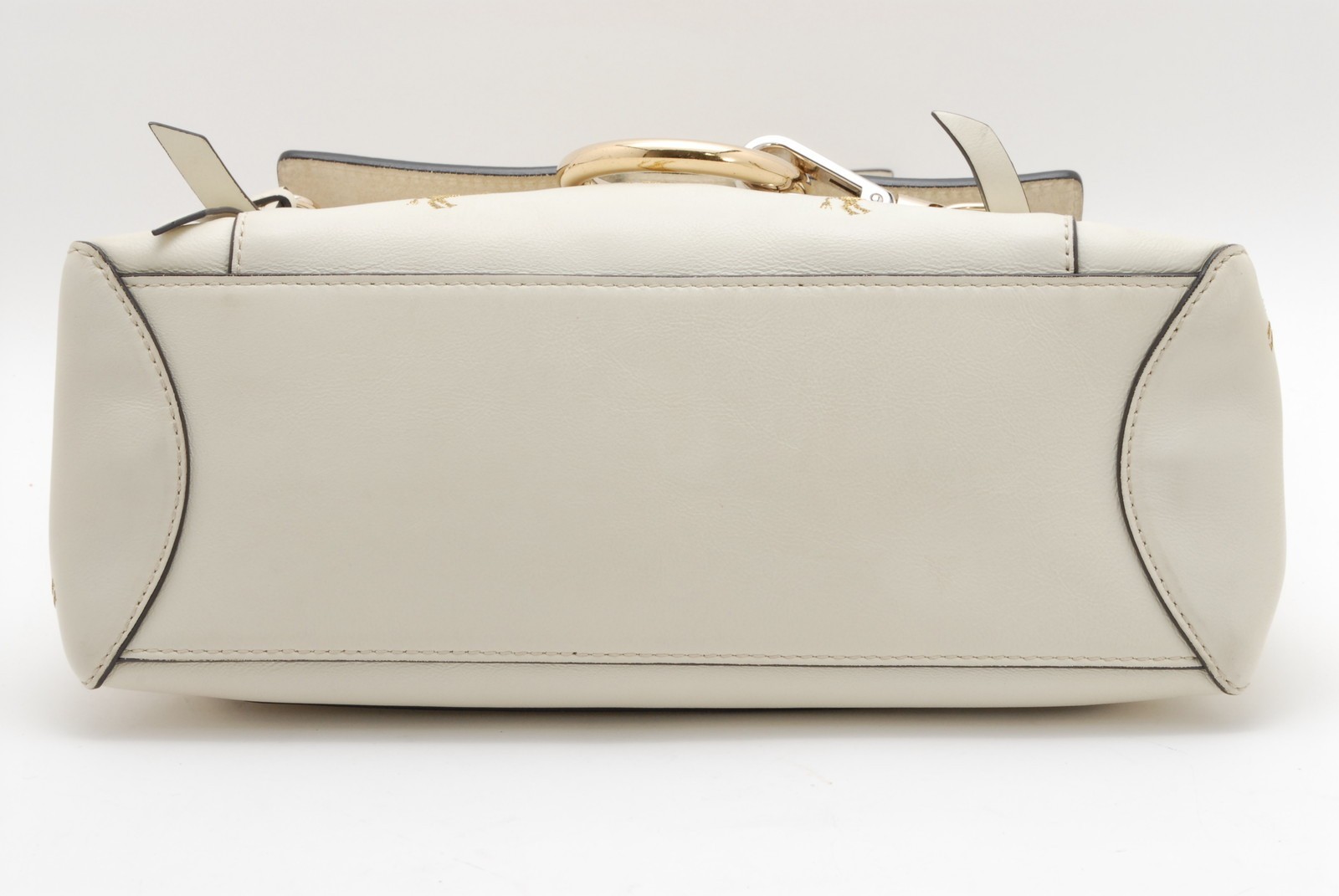 *Rare* Chloe Faye Day Hand Shoulder bag Little Horse Leather Ivory