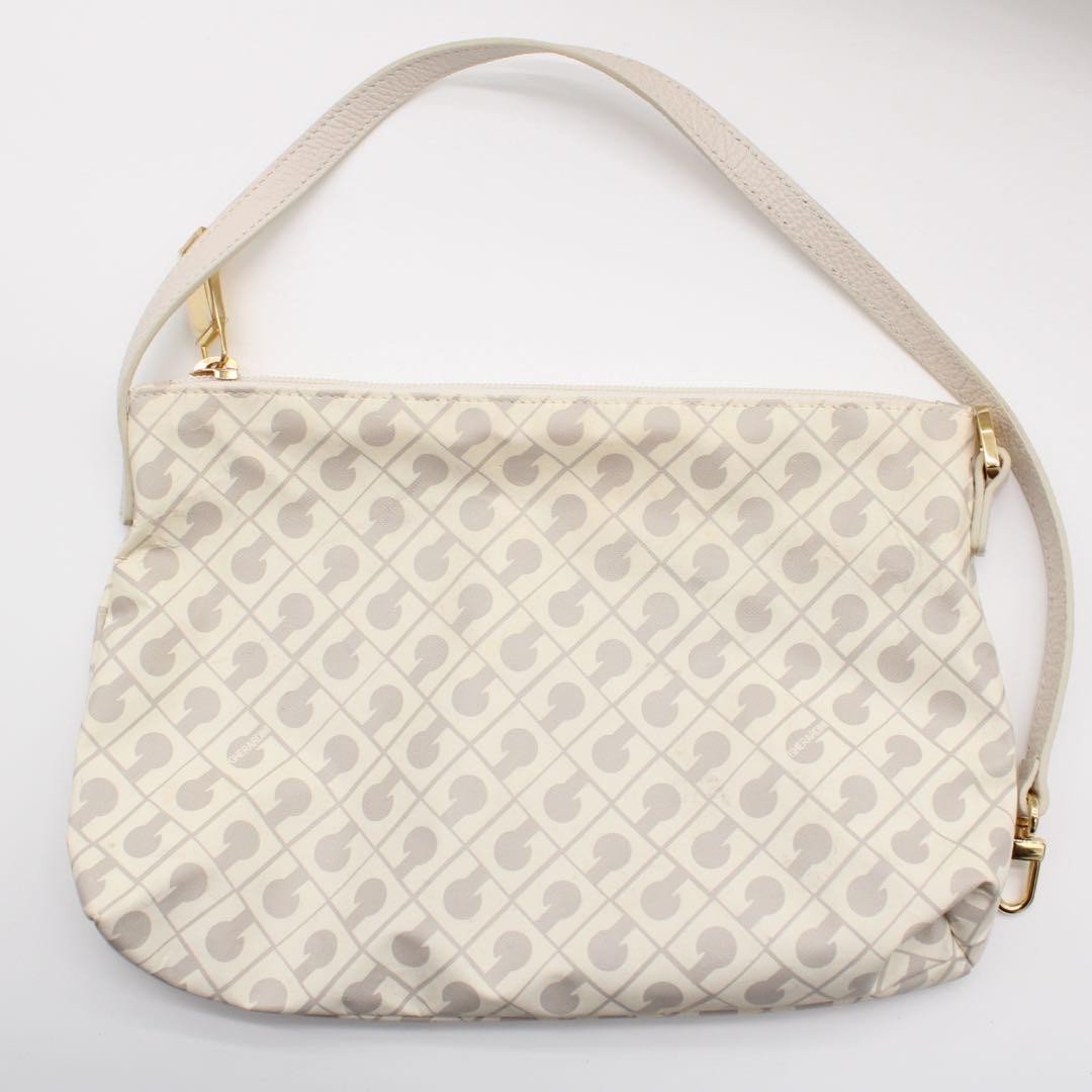 Gherardini Softy Logogram White Tote Handbag Japan Bag 0610779