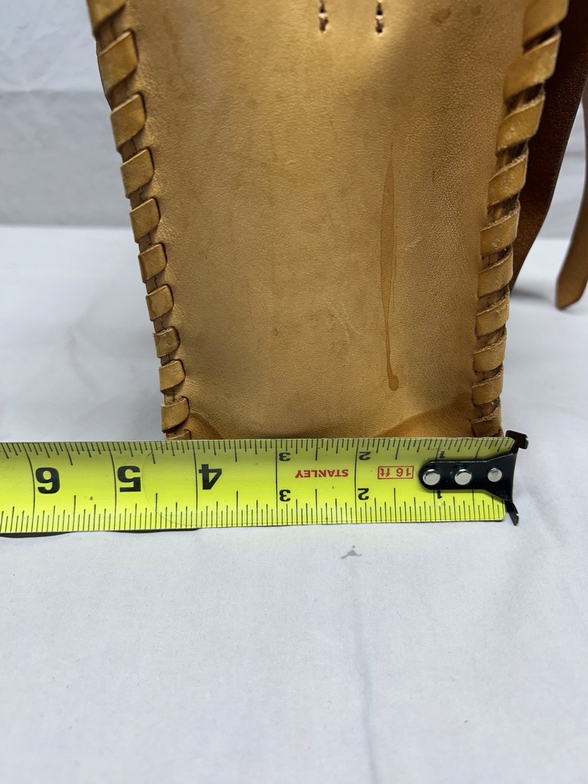 Madewell Tan Leather Bag Crossbody Square Brown