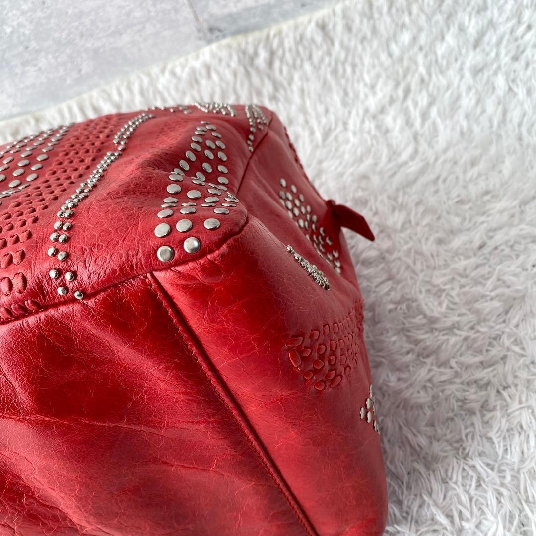 Excellent condition FRANCESCO BIASIA handbag Y2K 00S studs