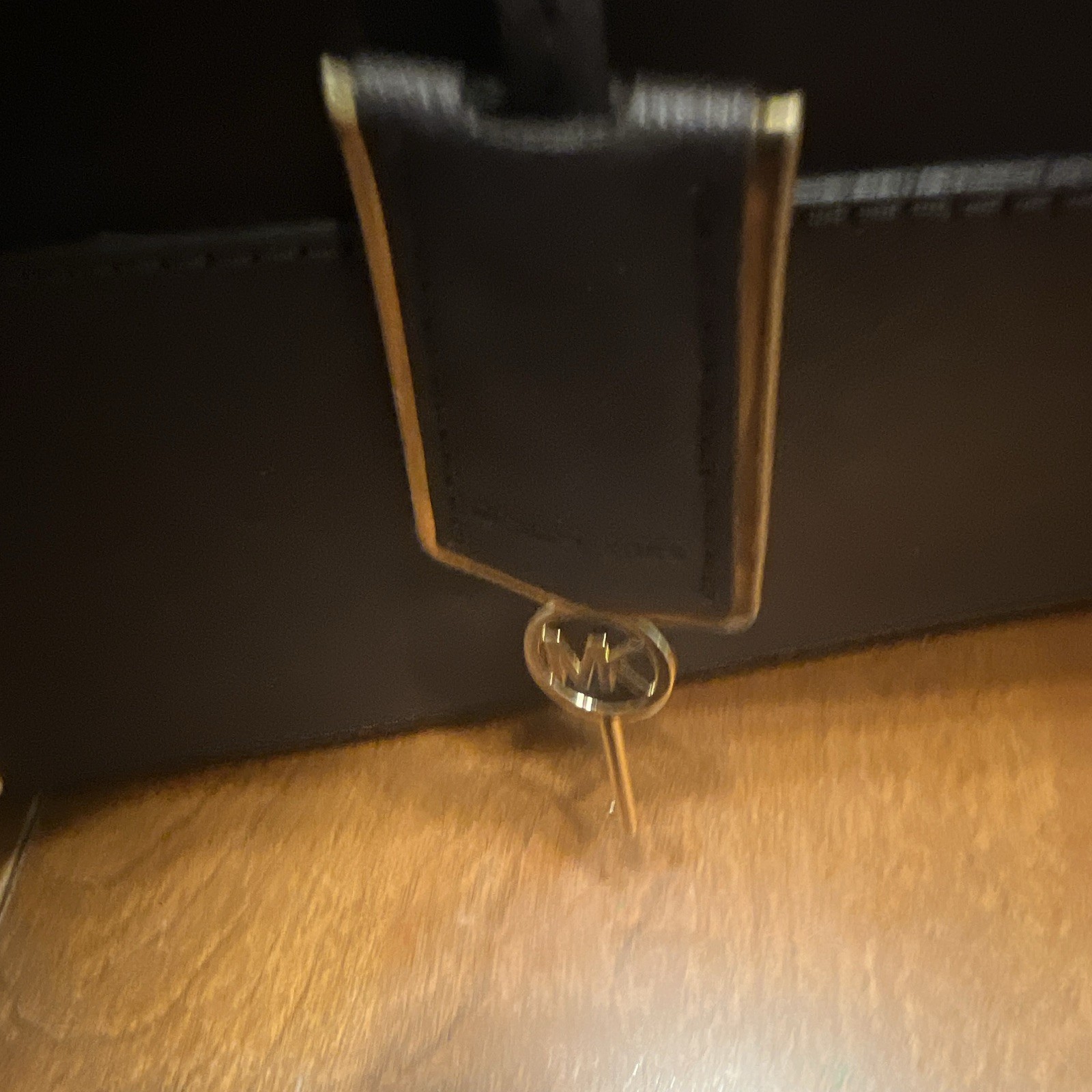 Michael Kors Large Brown Satchel Top Handle Magnetic Lock & Key