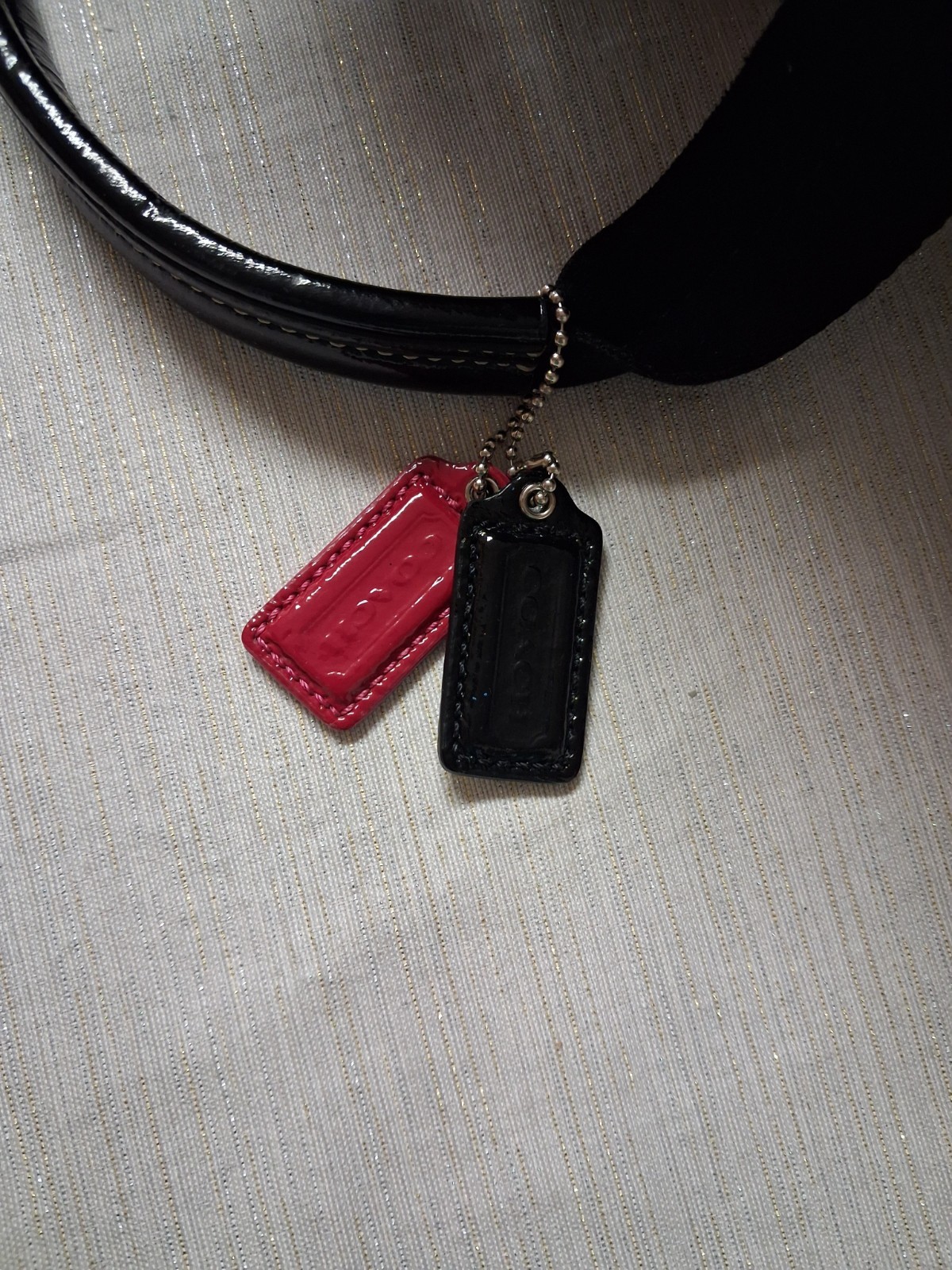 Coach Number Purse. Vintage Very Clean And All Zippers Work Pink Inside 13in Y2k