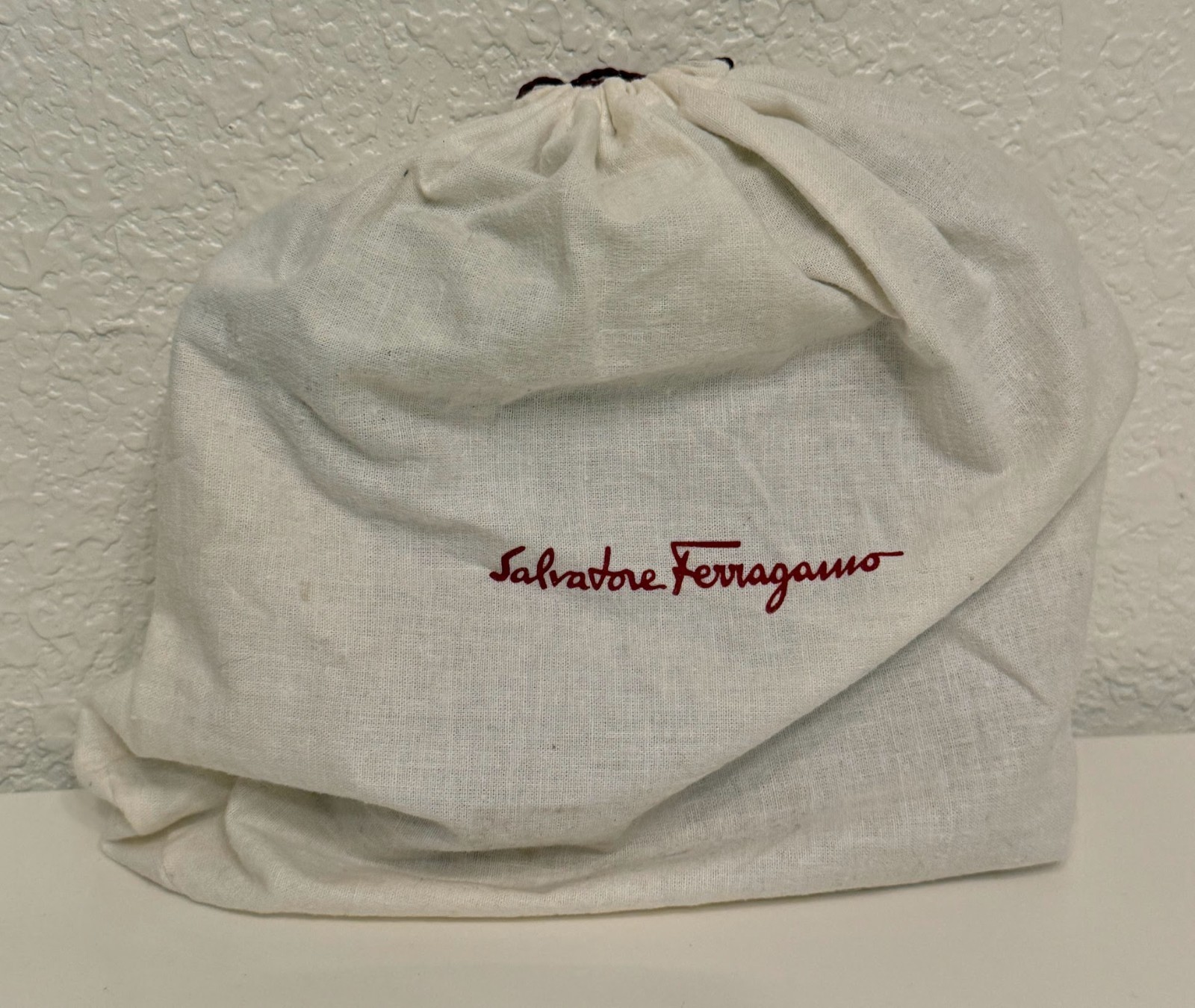 Salvatore Ferragamo Shoulder Crossbody Bag Gold Gancini Hardware Red Leather NWT