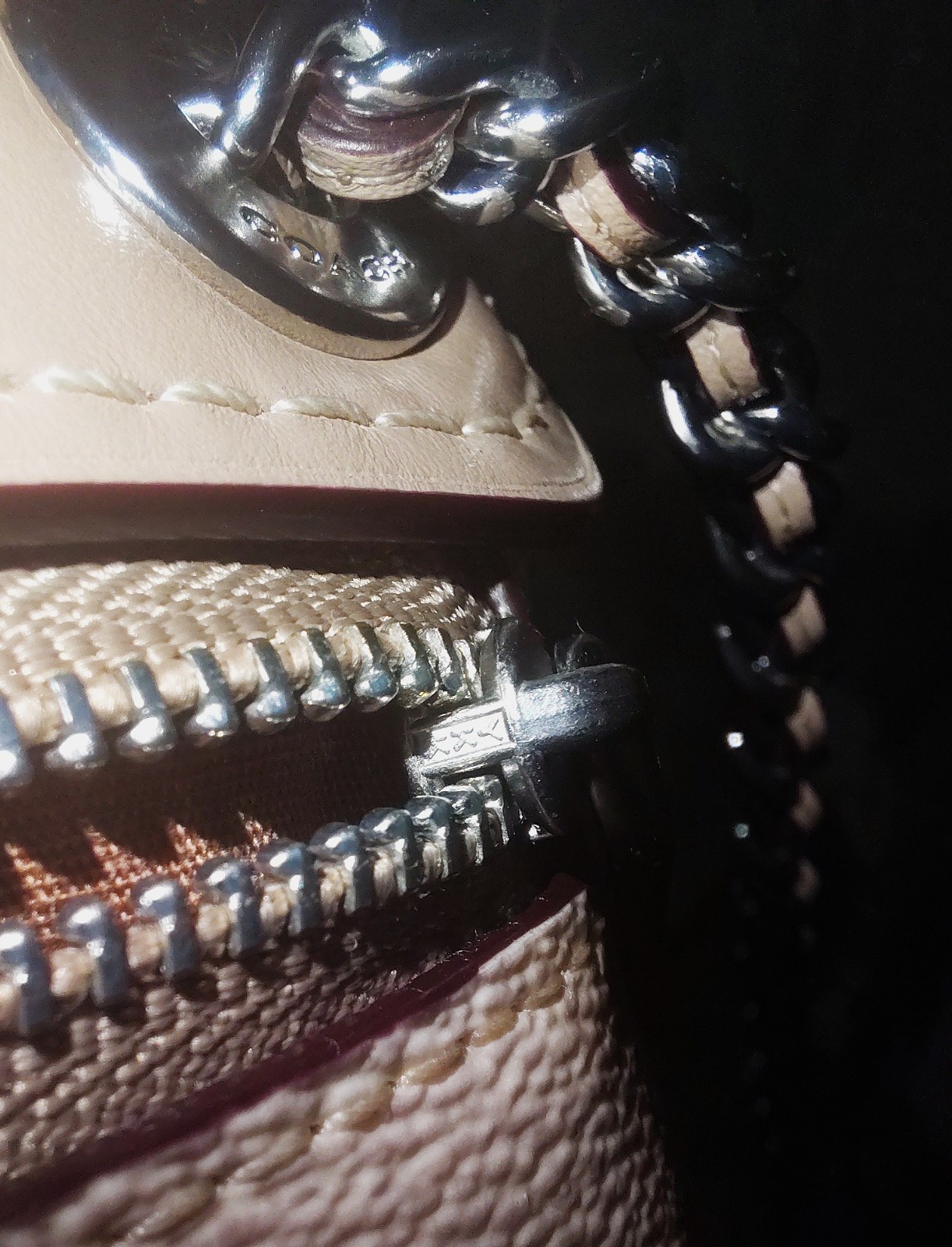 Coach 2019 Parker Signature Beige Convertible Mini Backpack