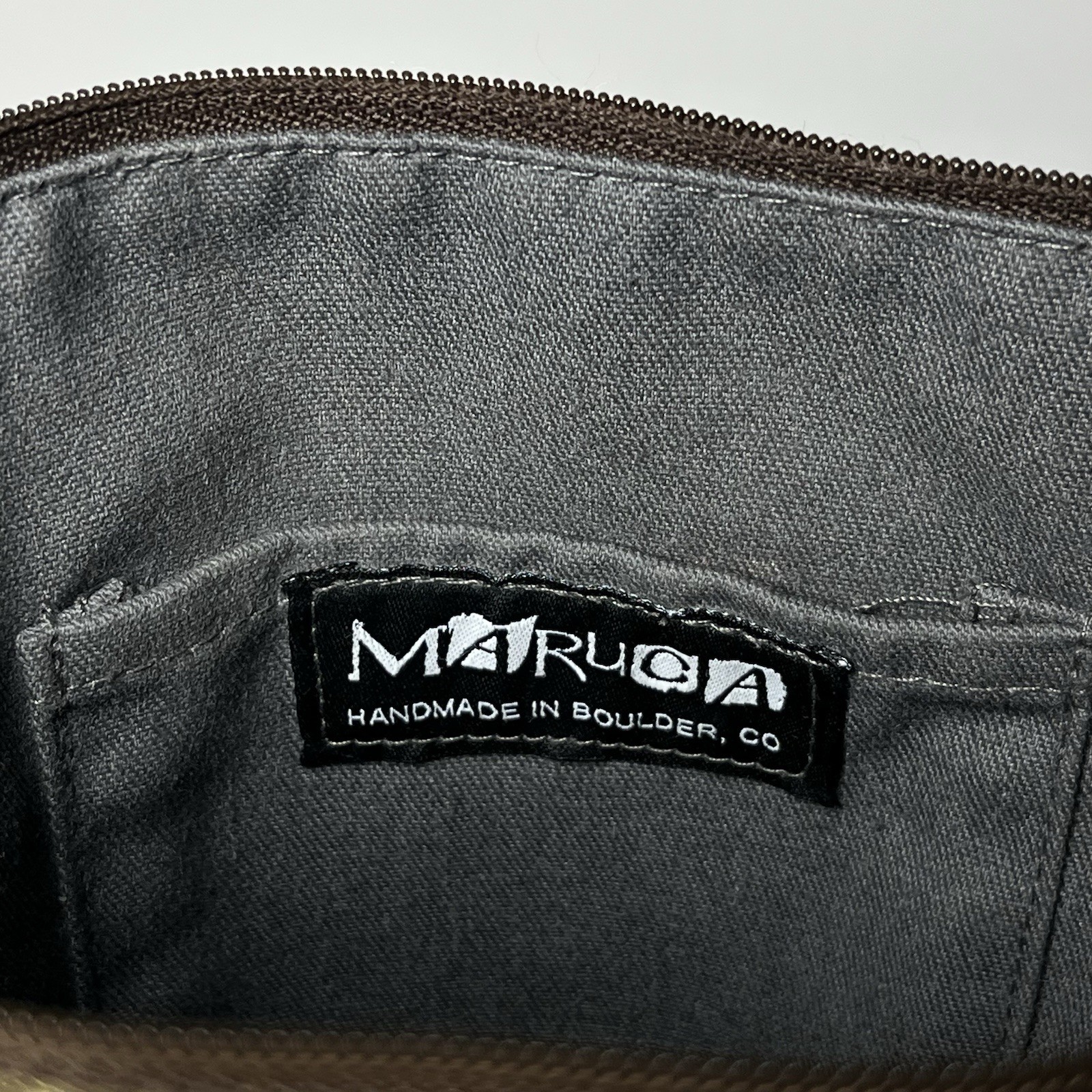 Maruca Designs City Girl Crossbody Purse Handmade USA Woven Fabric Boulder CO
