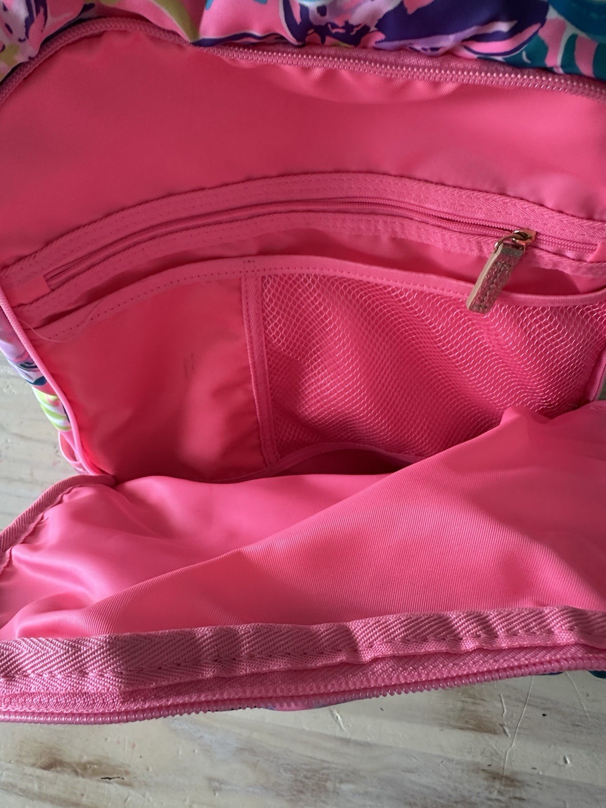 Lilly Pulitzer Pink Backpack