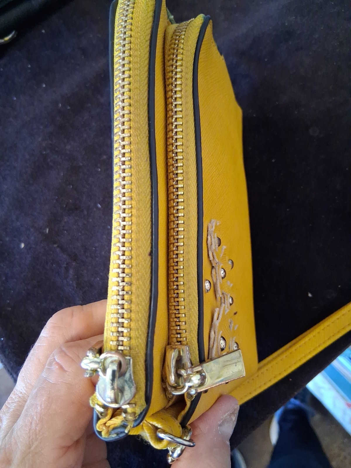 Wristlet Small Brite Yellow New