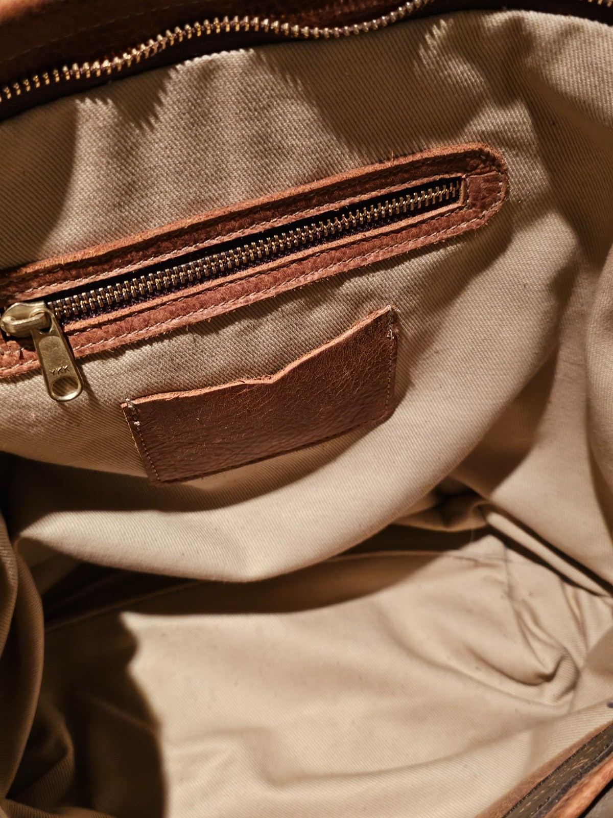 Coronado Leather Brown Tote Shoulder Bag CCW Conceal Carry Lock Pocket