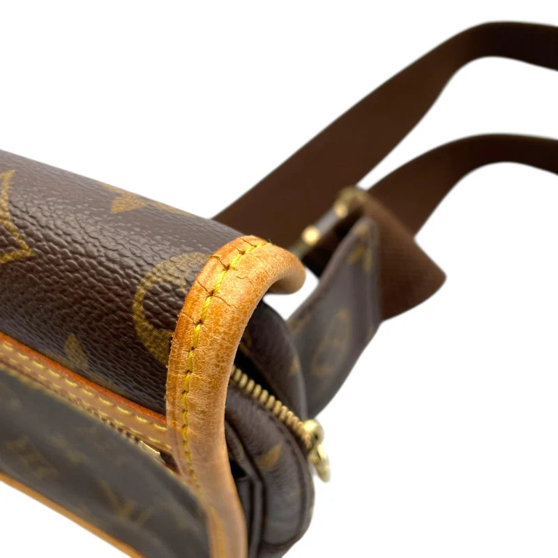 LOUIS VUITTON Bumbag Bosfor Brown Monogram Bag M40108 #OKB4244