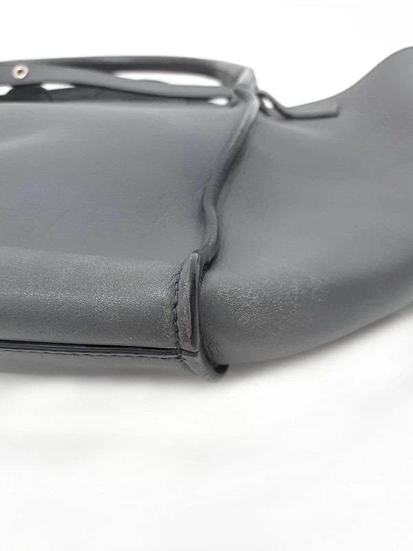 Celine Big Bag Small 189313 Leather Gray Shoulder Bag Women’s #TB2123