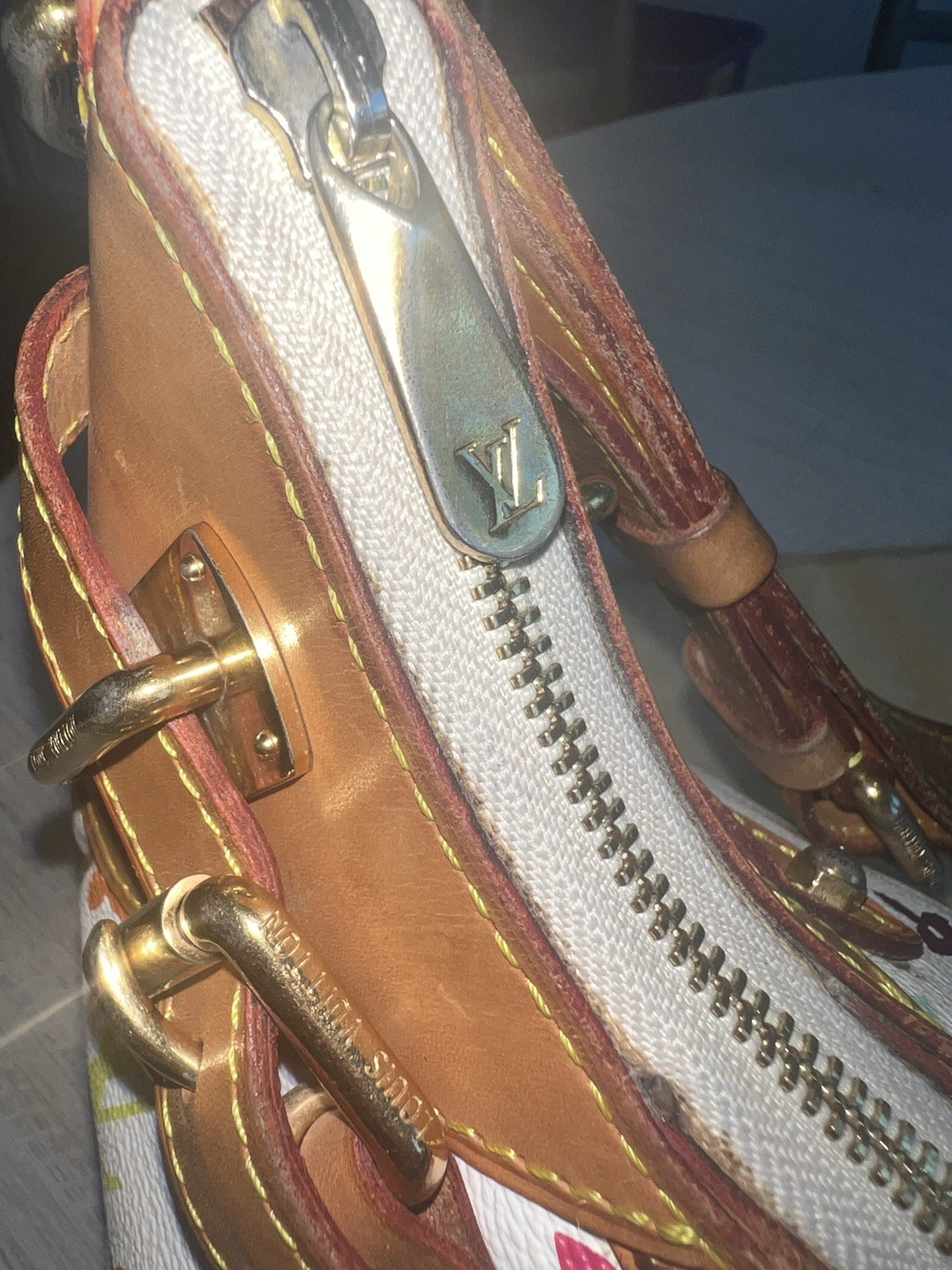 Louis Vuitton Greta Satchel Multicolor Monogram Canvas