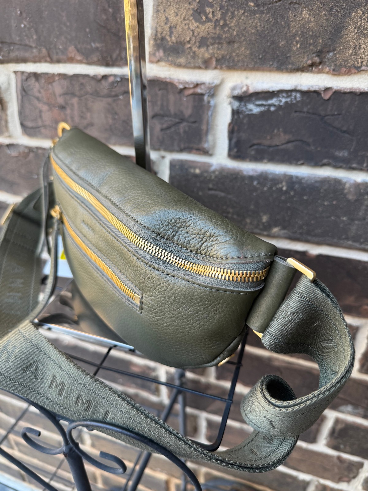 NWT Hammitt Med Charles Crossbody Belt Bag Fanny Pack Olive Green