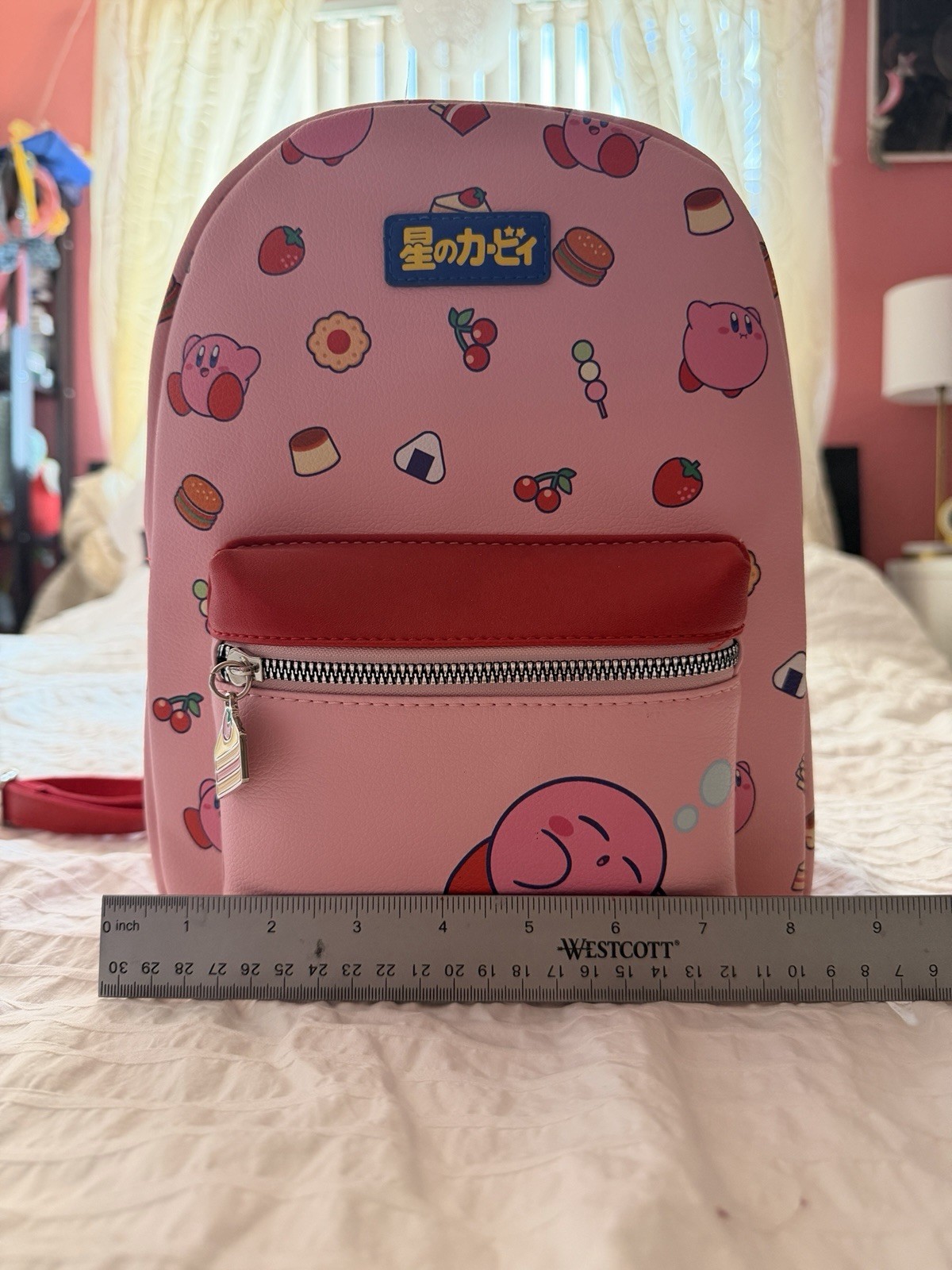 Official Bioworld Kirby Food Pink Mini Backpack – Hot Topic Exclusive