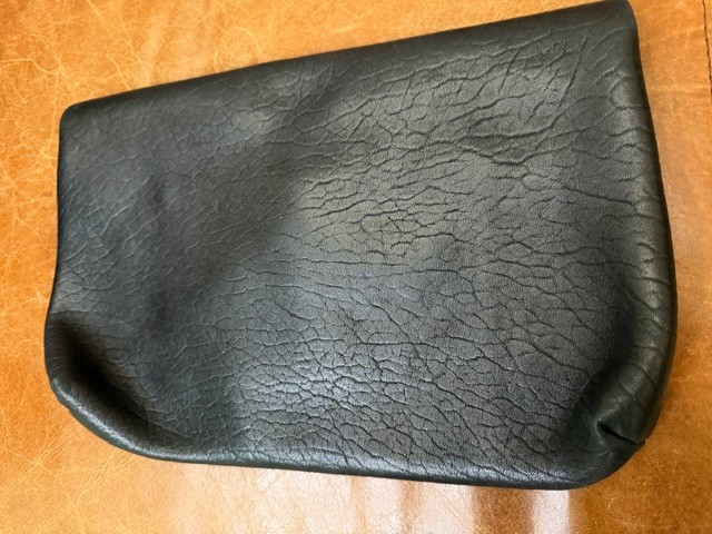 Saint Laurent Cassandre Large Envelope textured-leather clutch
