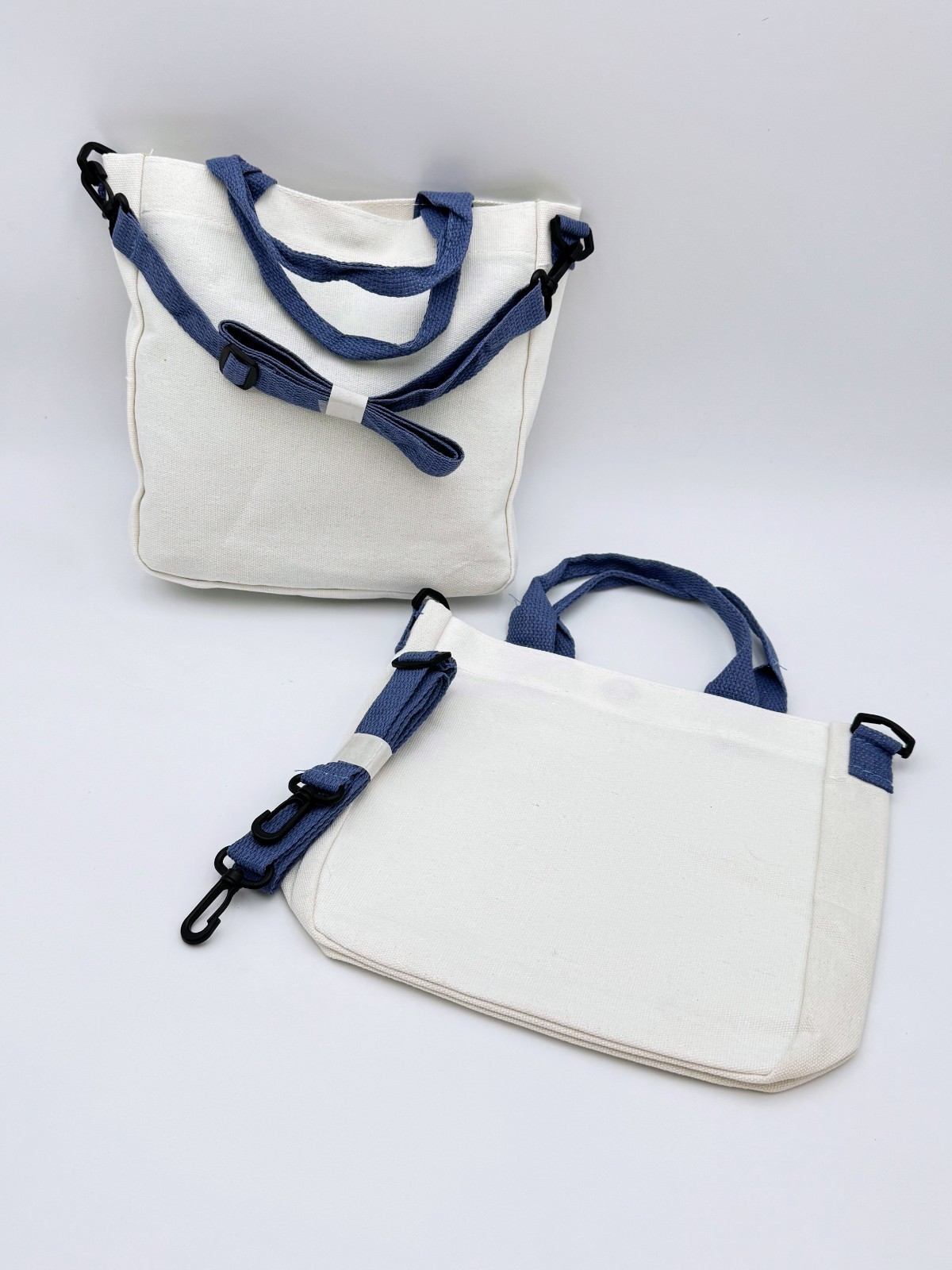 Winnie the Pooh Canvas Tote Bags 8.5″ Cotton Handles Shoulder Strap