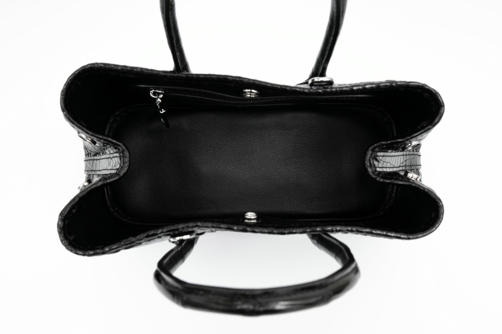 Handcrafted Genuine Croco Belly Skin Leather Handbag Tote Womens Shoulder Bag