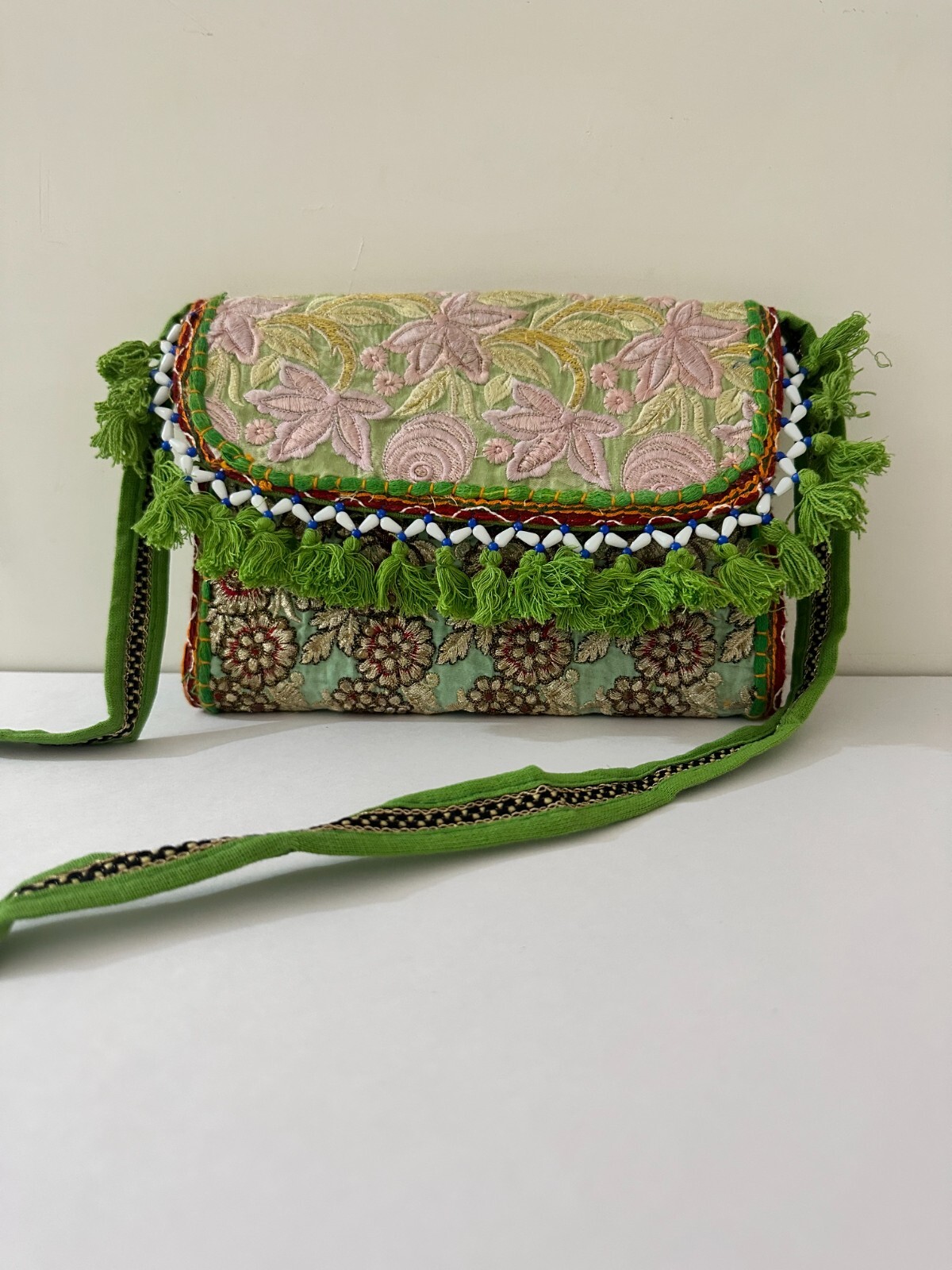 New Ethnic Handmade Patchwork Decorative Clutch Bags “7×7”
