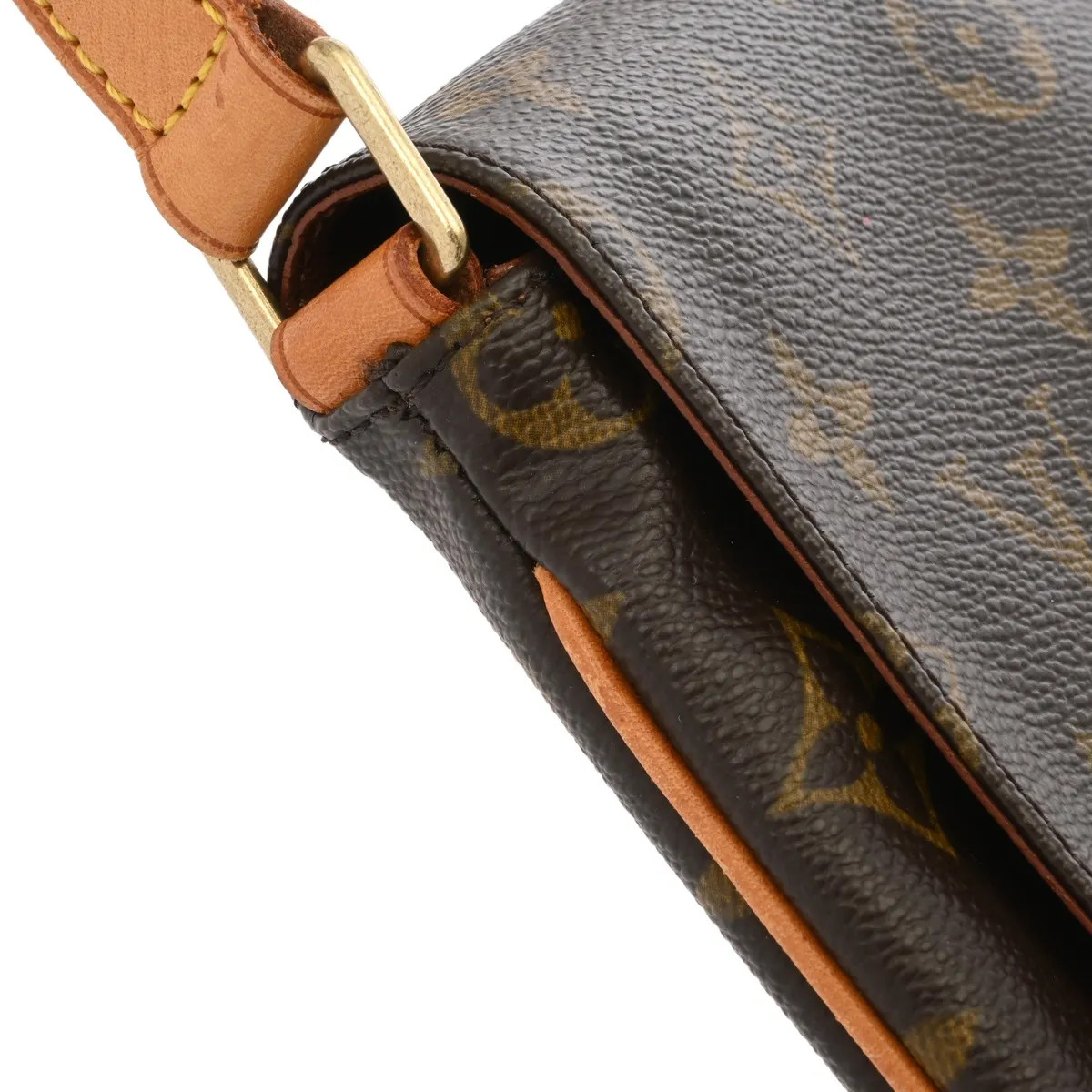 Louis Vuitton M51388 Shoulder Bag Monogram Canvas Brown #WB5632