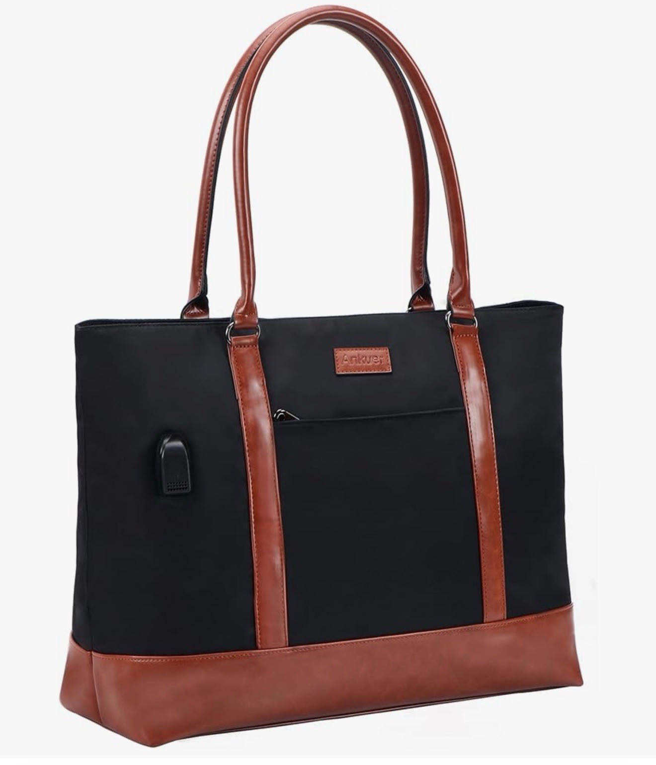 Laptop Work Tote Bag for Women Tote Shoulder Bag for 15.6 Inch Computer Extra…