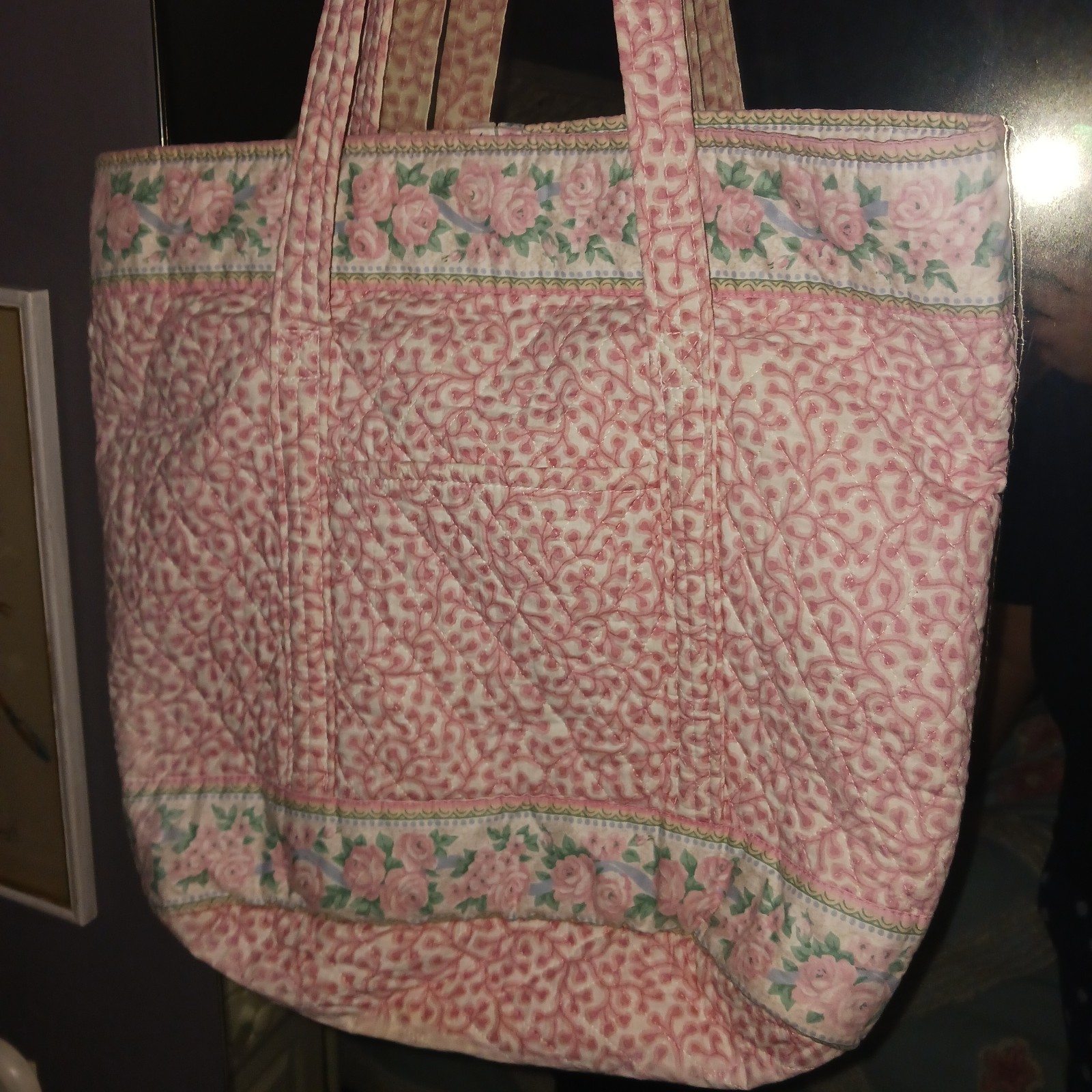 vera Bradley xl 1990 delft tote