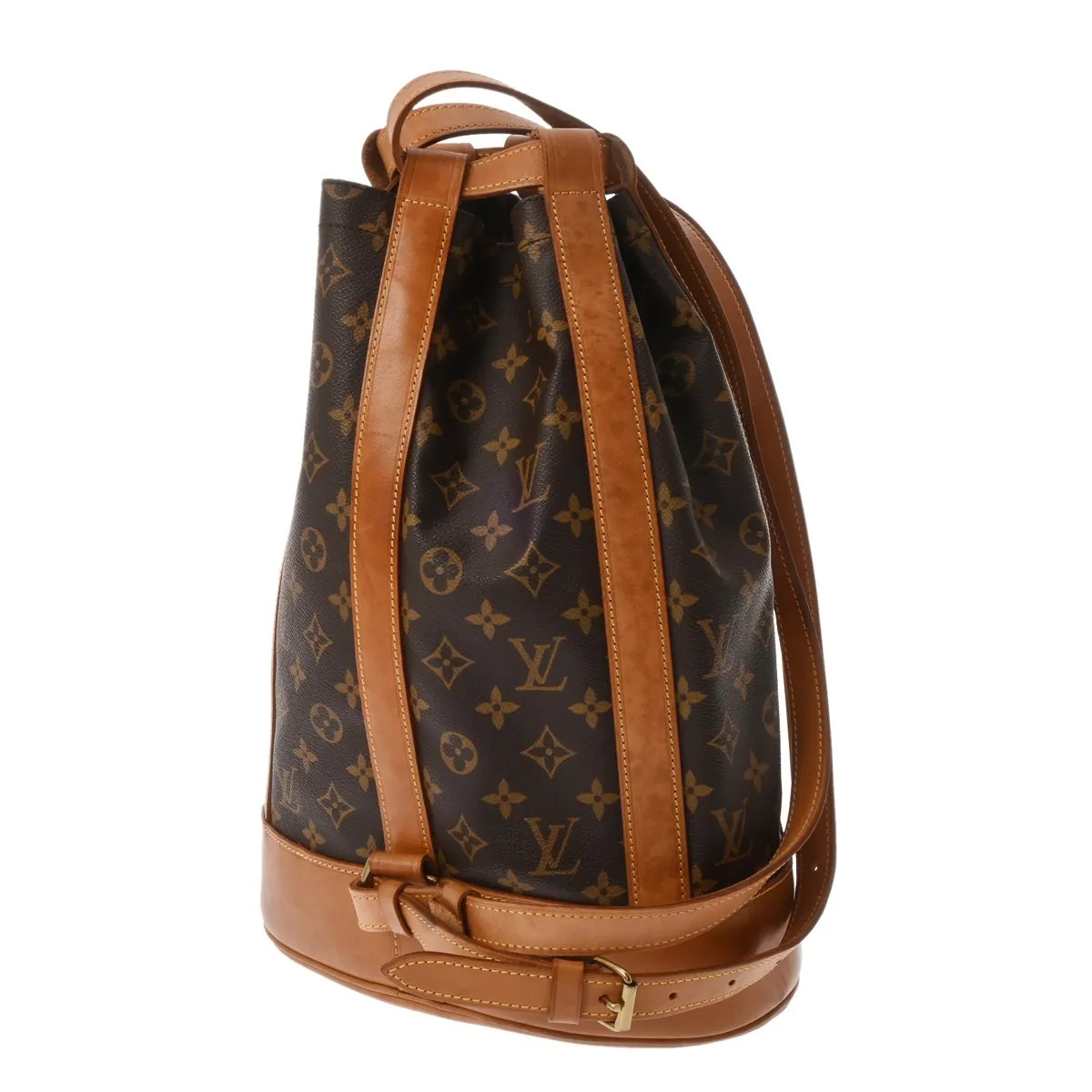 Louis Vuitton PM M42243 Shoulder Bag Monogram Canvas Brown #WB5519