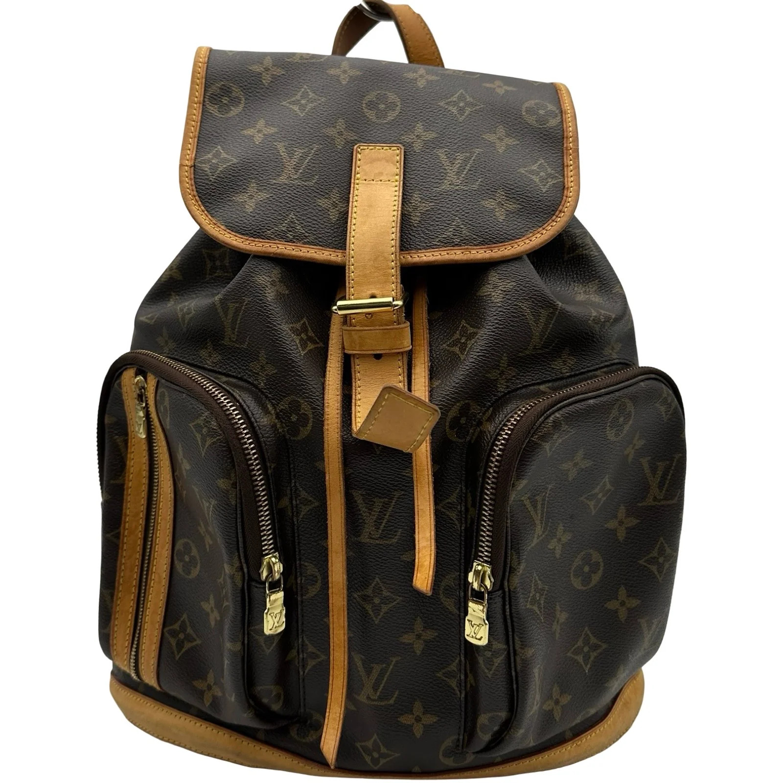LOUIS VUITTON Sac Adobos Fall Brown Monogram Backpack M40107 #OKB3298