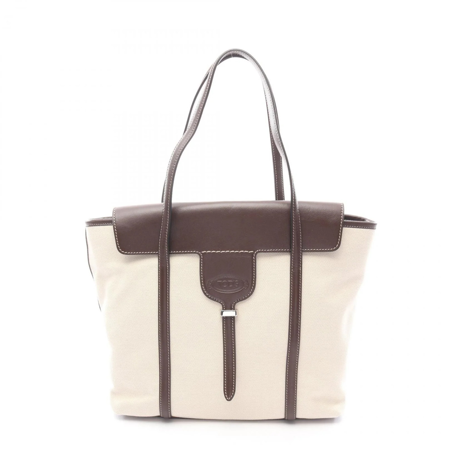 TOD’S Tote Bag Brown Leather #RCB2504