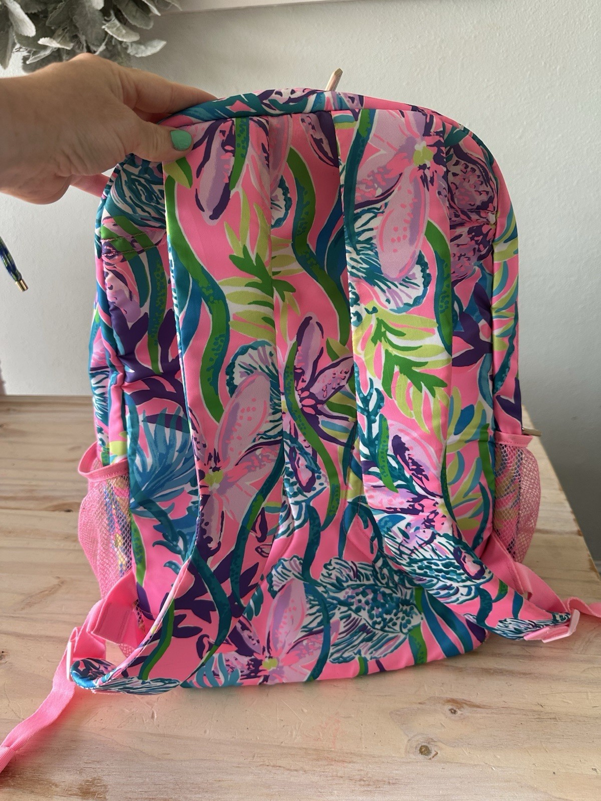 Lilly Pulitzer Pink Backpack