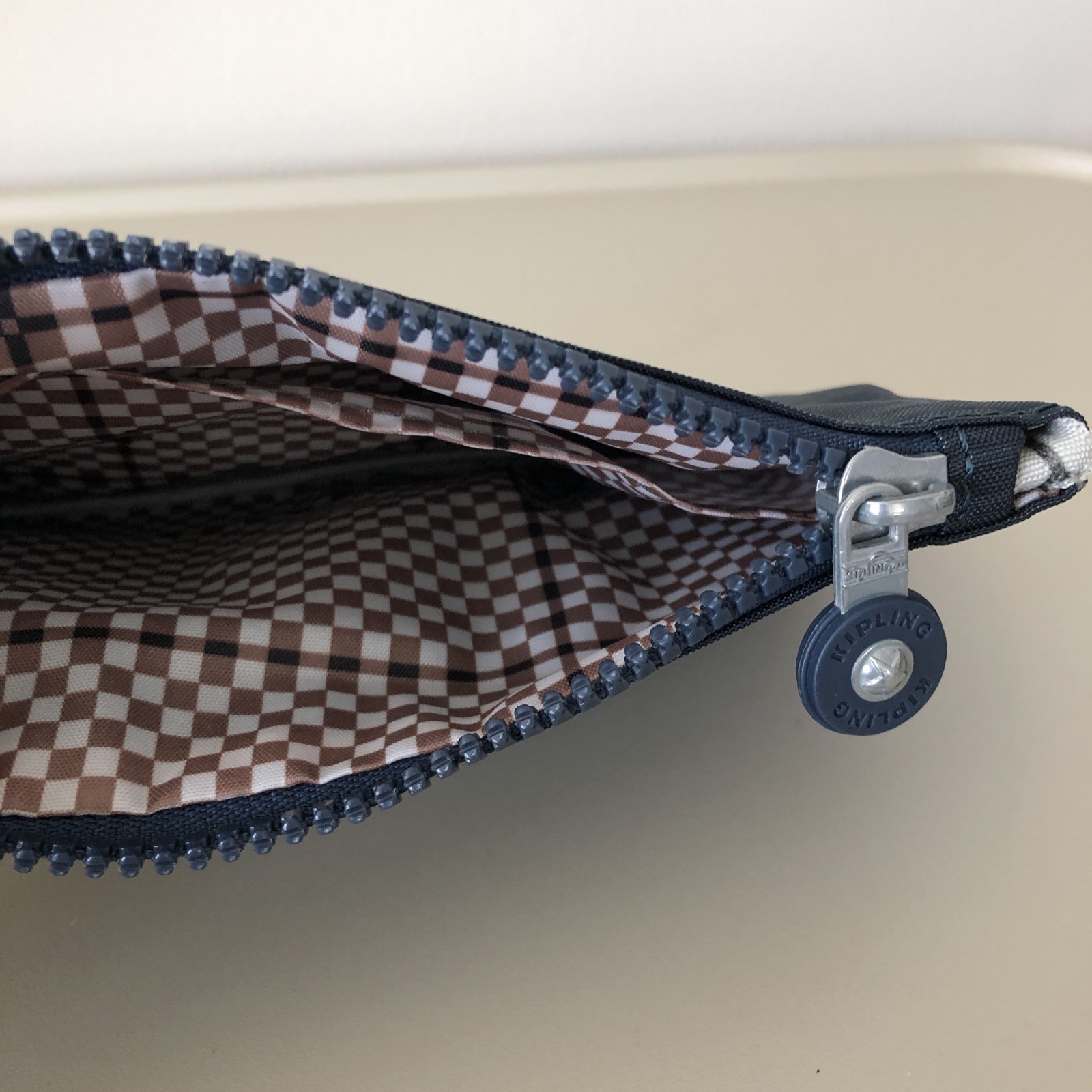 Navy Pouch 7.5 in x 5in