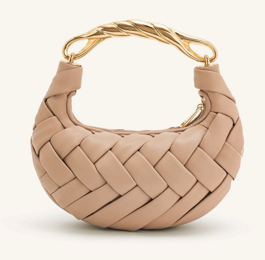 JW PEI Orla Weave Handbag/ Crossbody Bag – Almond