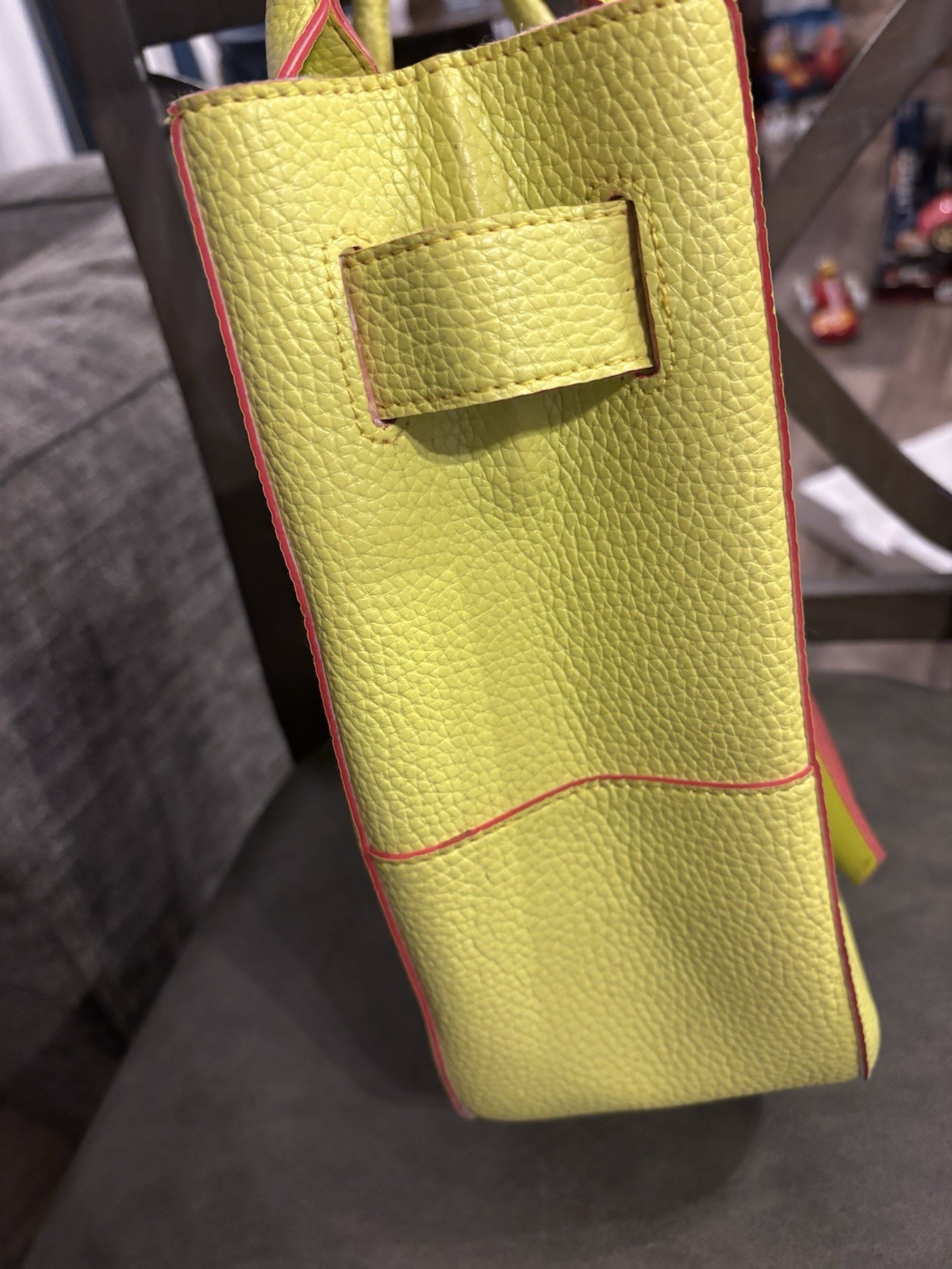 TODS Women’s Leather Bag Color Bright Green Pink