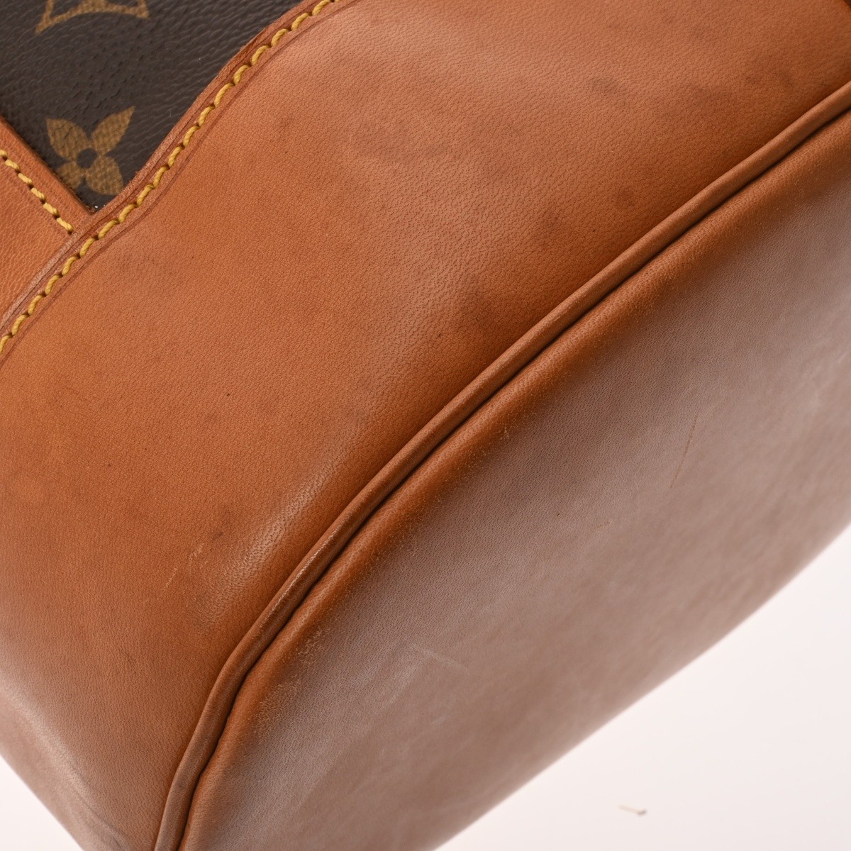 Louis Vuitton PM M42243 Shoulder Bag Monogram Canvas Brown #WB5519