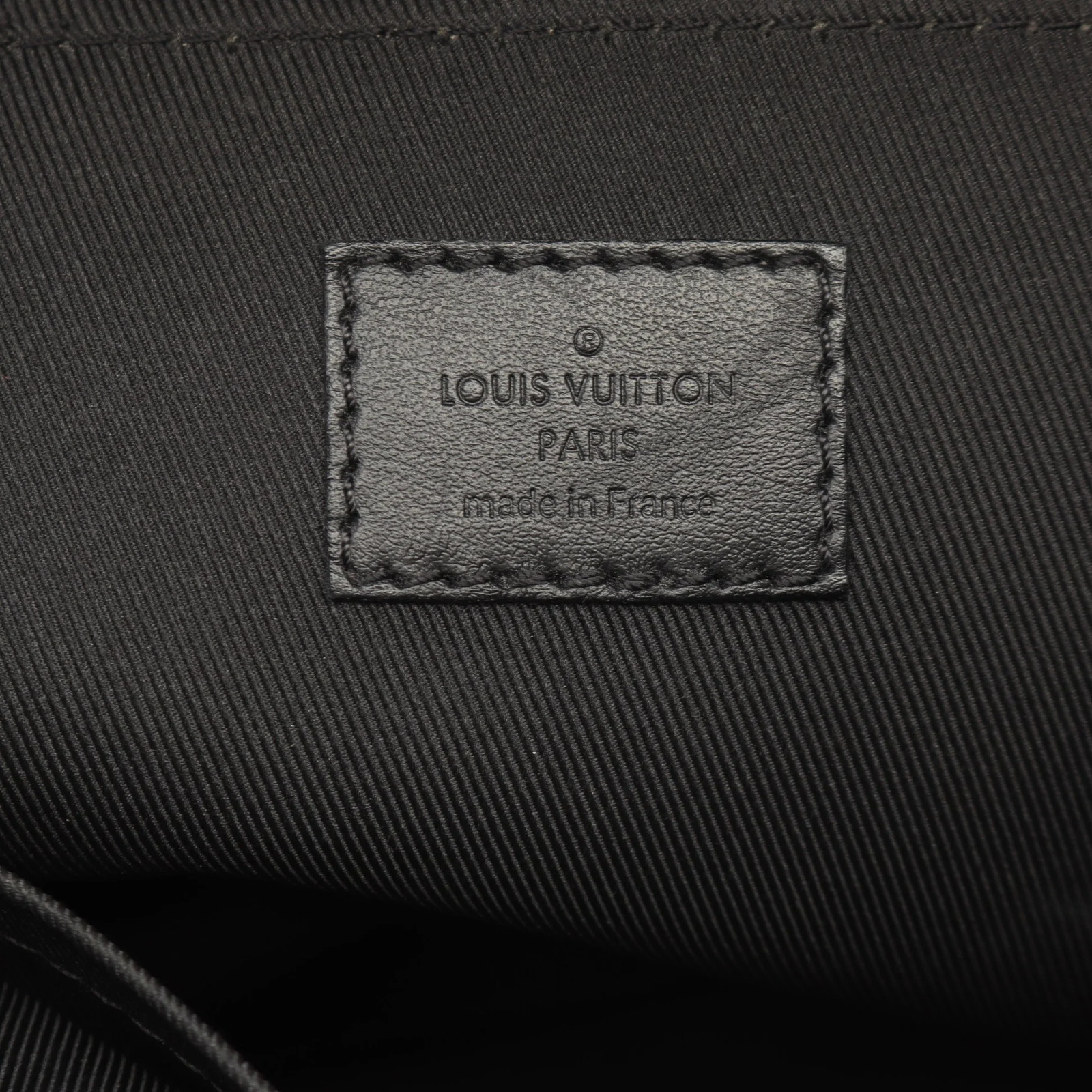 Louis Vuitton PM 2WAY Handbag Black PVC #RCB14830