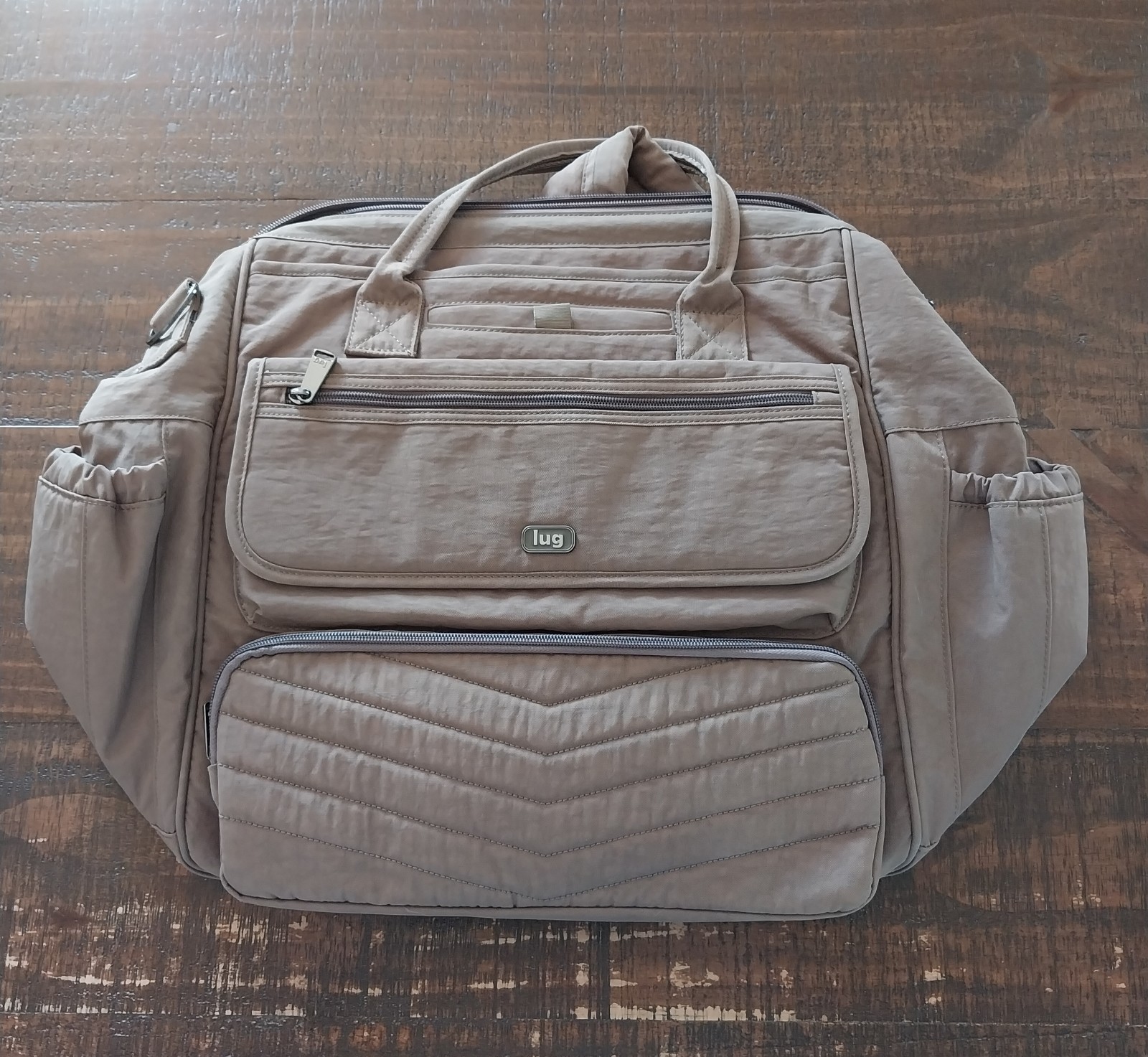 Lug Convertible Via 3-in-1 Bag Backpack Tote Crinkle Sage Carry-On