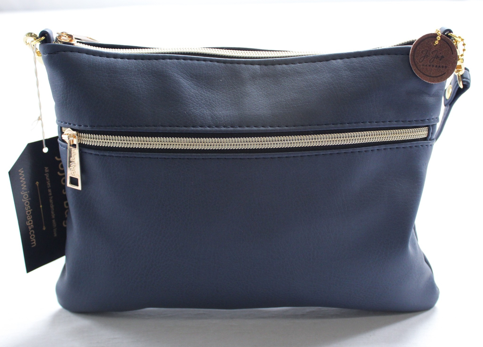 Jojo’s Bags Women’s Front Pocket Crossbody Purse CG2 Navy Blue One Size