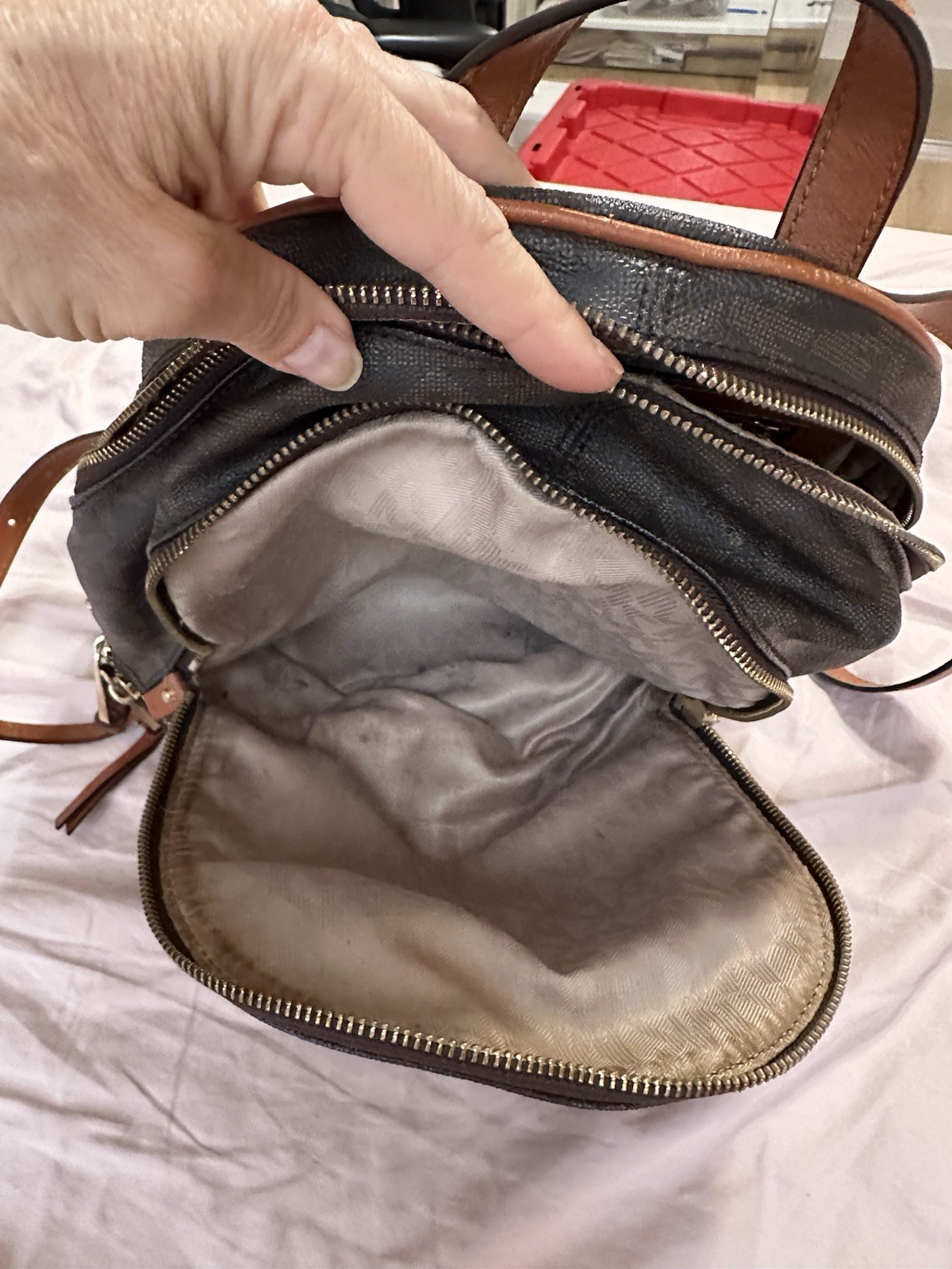 Michael Kors Women’s Medium Backpack, pre-owned with flaws