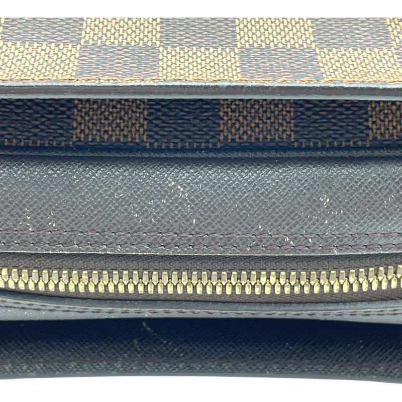 LOUIS VUITTON Triana Brown Damier Handbag N51155 #OKB4069
