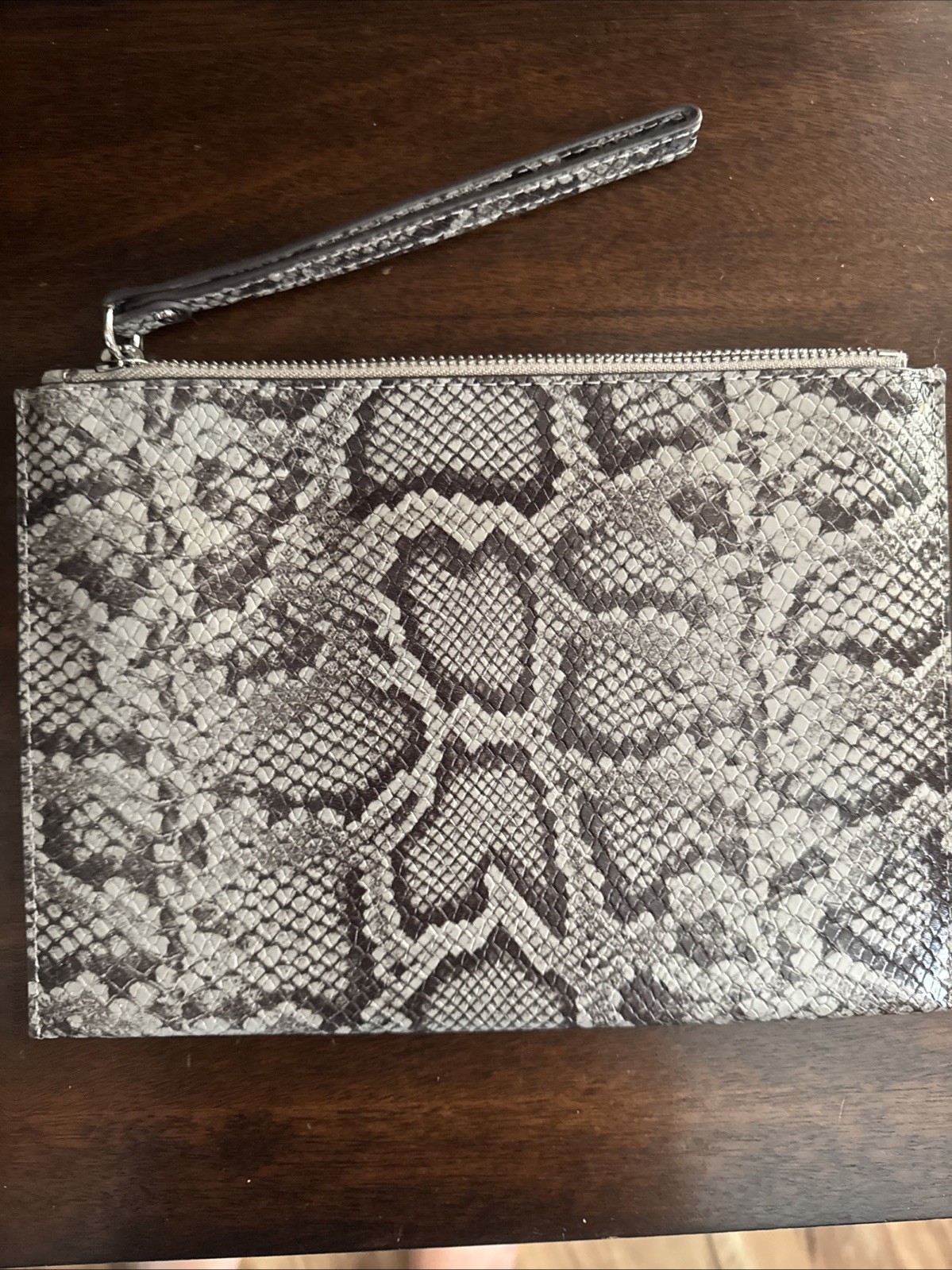 Michael Kors Large Clutch Wristlet – Snakeskin