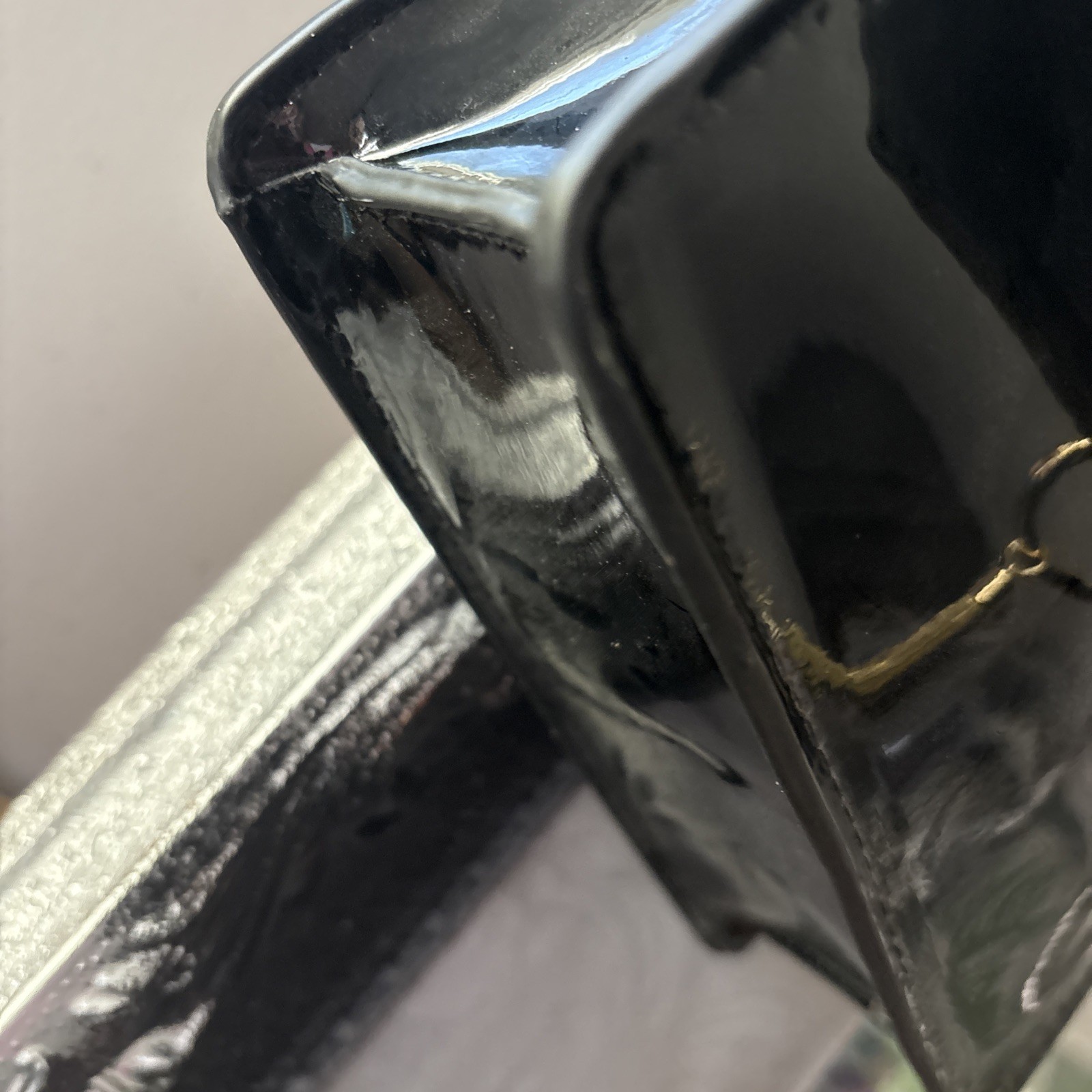 Jimmy Choo Parfums Black Tassel Evening Shoulder Bag