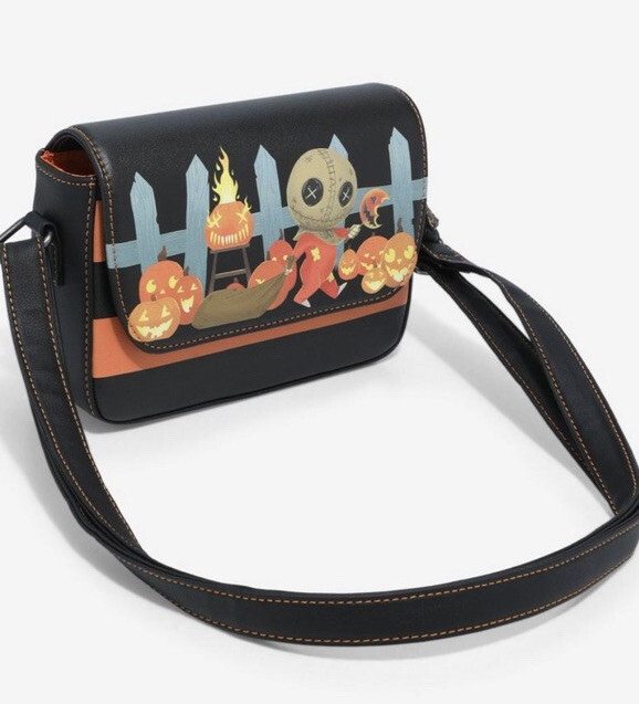 Loungefly Trick ‘r Treat Sam Crossbody Bag Halloween NEW