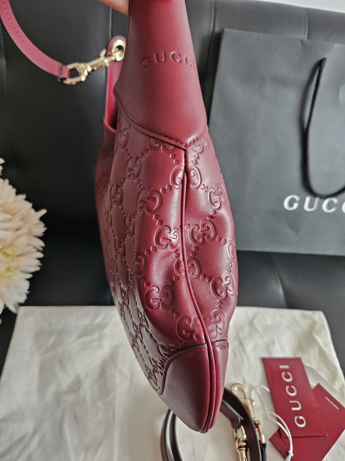 GUCCI GG B MONOGRAM PERFECT NEW