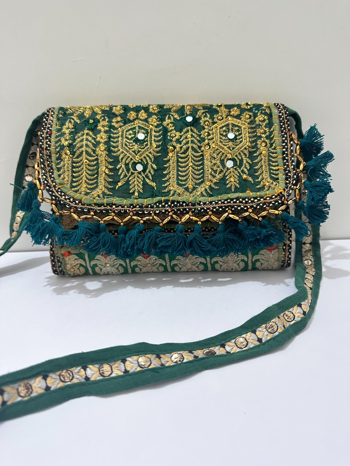 New Ethnic Handmade Patchwork Decorative Clutch Bags “7×7”